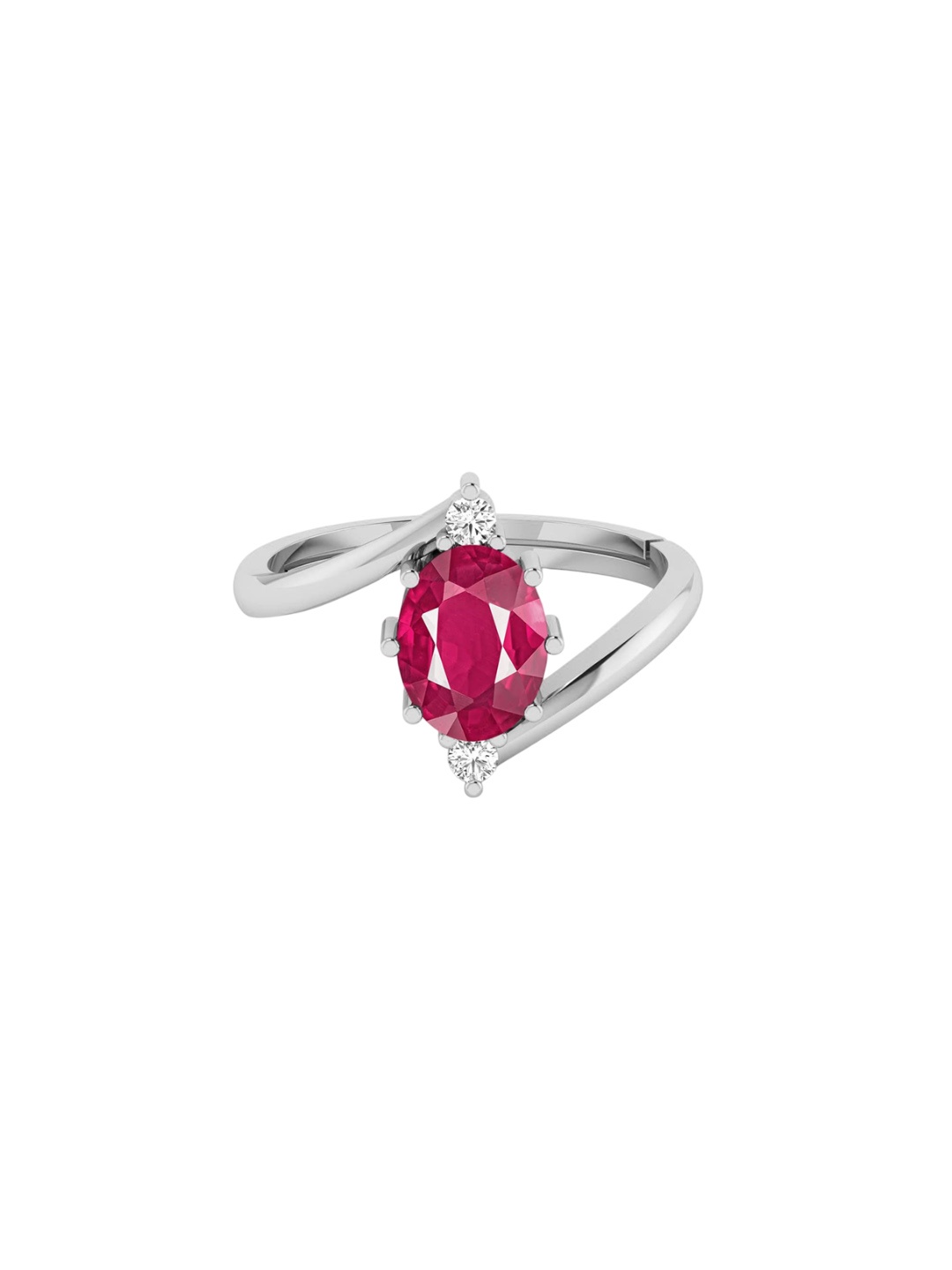 LMDPRAJAPATIS Unisex 4.25 Ratti Natural Ruby Gemstone Silver Plated Adjustable Ring, Red
LMDPRAJAPATIS Unisex 4.25 Ratti Natural Ruby Gemstone Silver Plated Adjustable Ring, Red