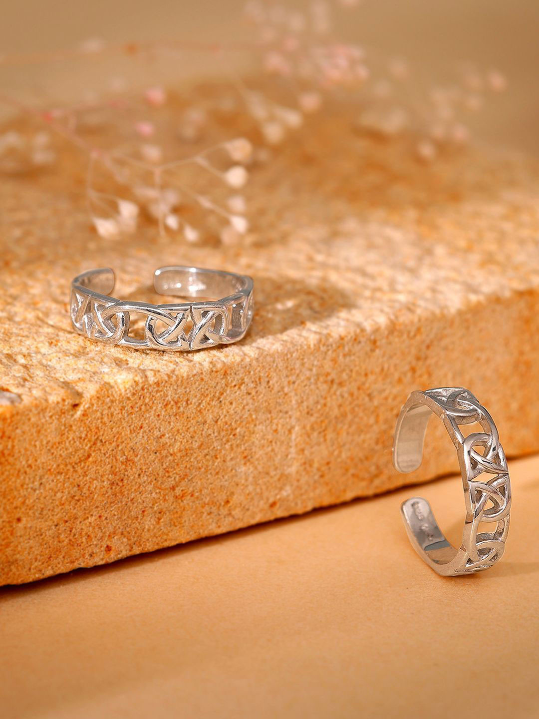 GIVA 925 Sterling Silver Rhodium-Plated Toe Rings
GIVA 925 Sterling Silver Rhodium-Plated Toe Rings