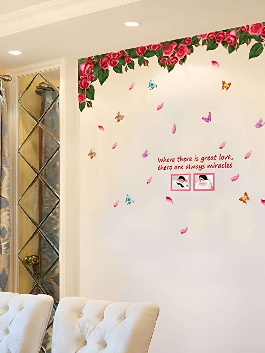 Jaamso Royals Pink & Green Floral And Botanical Printed Waterproof Wall Stickers
Jaamso Royals Pink & Green Floral And Botanical Printed Waterproof Wall Stickers