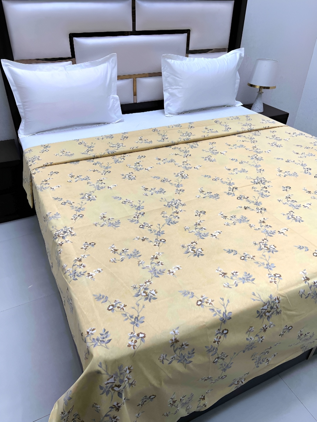Pure Decor Cotton Double Bed King Size Winter Duvet Cover for Comforter Quilt & Rajai, Yellow
Pure Decor Cotton Double Bed King Size Winter Duvet Cover for Comforter Quilt & Rajai, Yellow