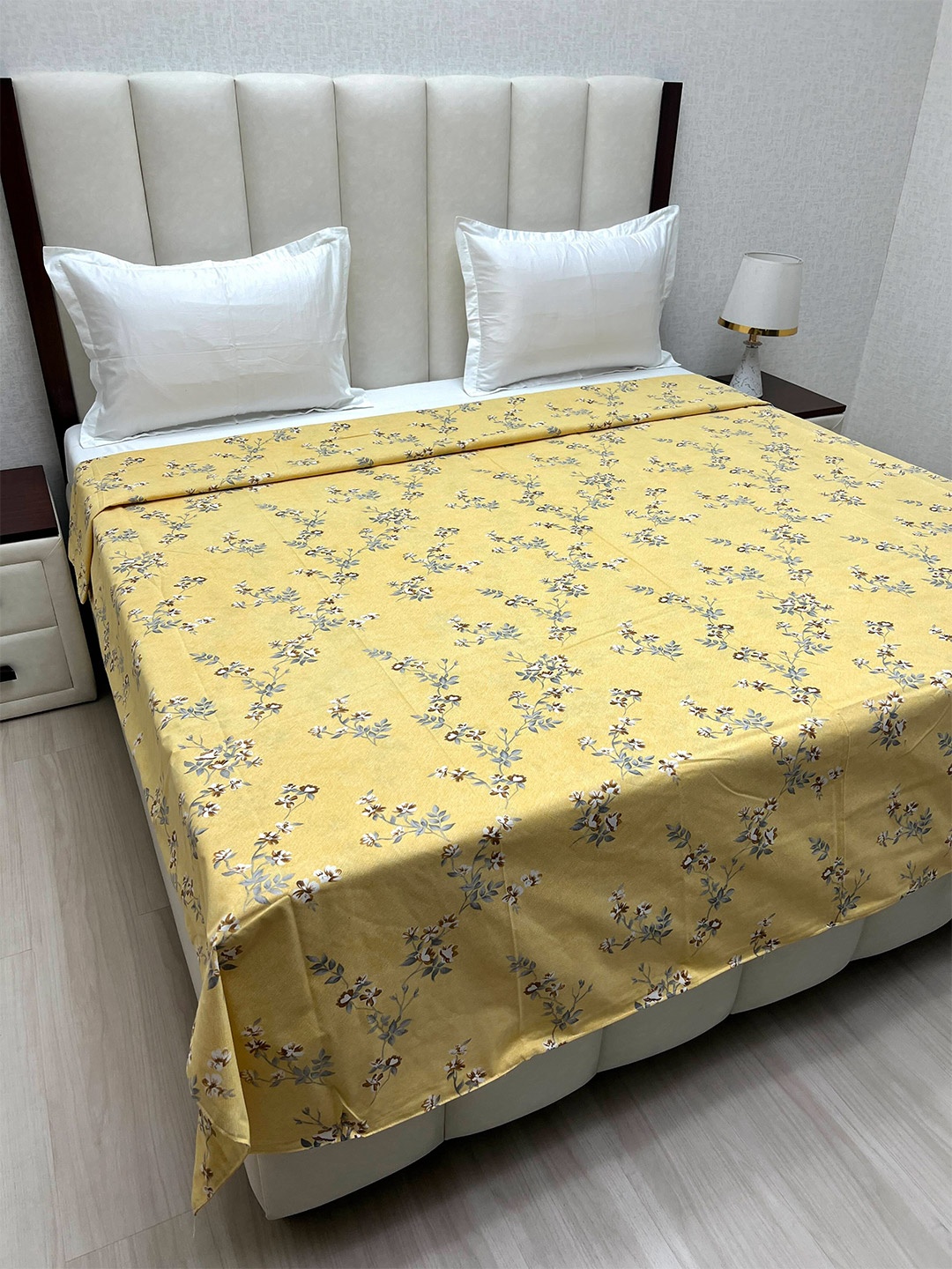 Pure Decor Cotton Double Bed King Size Winter Duvet Cover for Comforter Quilt & Rajai, Yellow
Pure Decor Cotton Double Bed King Size Winter Duvet Cover for Comforter Quilt & Rajai, Yellow