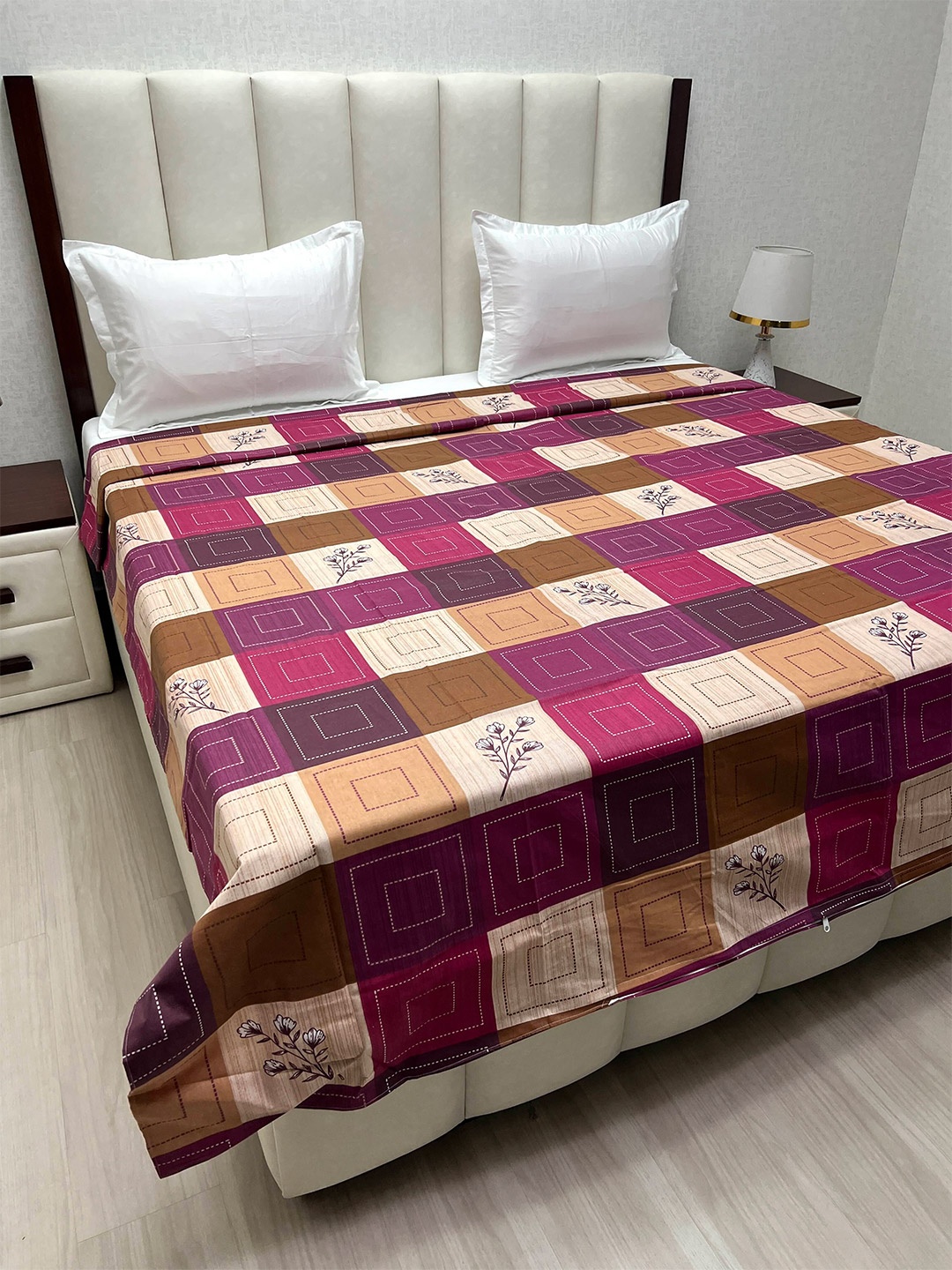 Pure Decor Cotton Double Bed King Size Winter Duvet Cover for Comforter Quilt & Rajai, Beige
Pure Decor Cotton Double Bed King Size Winter Duvet Cover for Comforter Quilt & Rajai, Beige