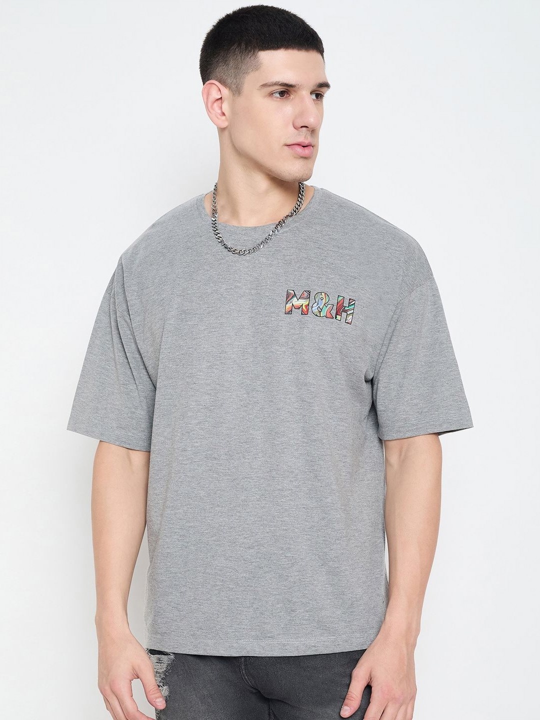 Mast & Harbour Men Typography Printed Round Neck Pure Cotton Relaxed Fit T-shirt, Grey
Mast & Harbour Men Typography Printed Round Neck Pure Cotton Relaxed Fit T-shirt, Grey