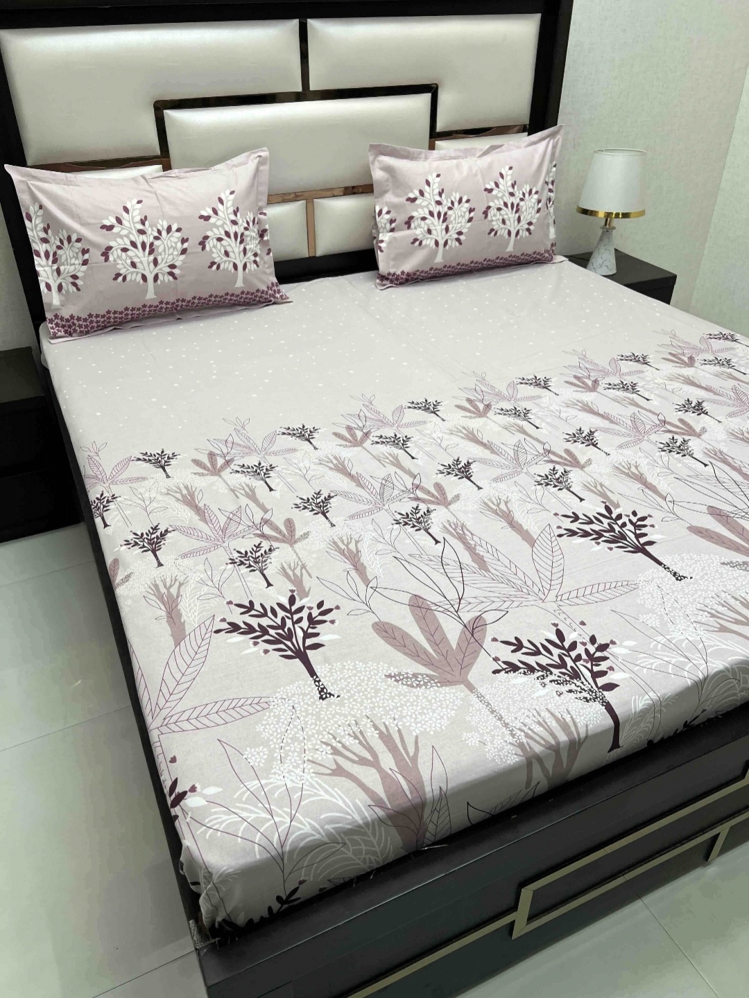 Pure Decor Cotton King Size Double Bed Bedsheet With 2 Pillow Covers 2.74m X 2.74m, Purple
Pure Decor Cotton King Size Double Bed Bedsheet With 2 Pillow Covers 2.74m X 2.74m, Purple