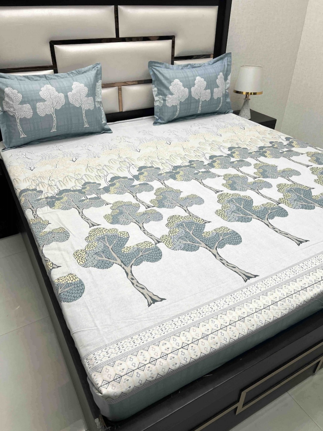 Pure Decor Cotton King Size Double Bed Bedsheet With 2 Pillow Covers 2.74m X 2.74m, Blue
Pure Decor Cotton King Size Double Bed Bedsheet With 2 Pillow Covers 2.74m X 2.74m, Blue