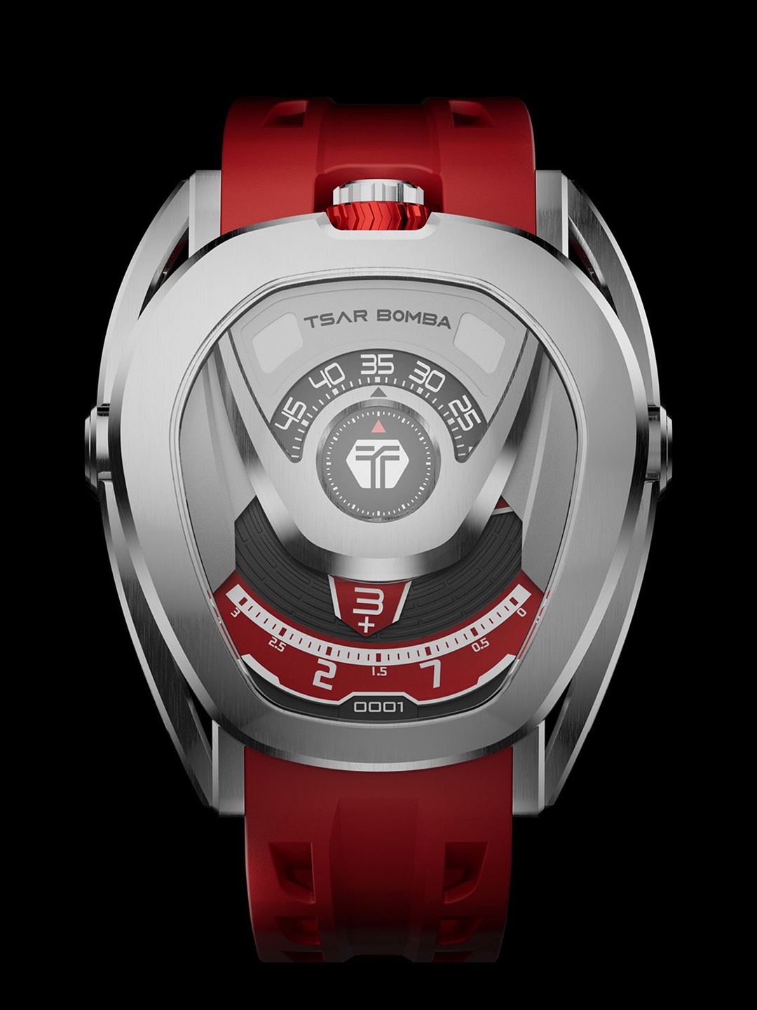Tsar Bomba Men Brass Dial & Straps Analogue Automatic Motion Powered Watch TB8213A-04, Multi
Tsar Bomba Men Brass Dial & Straps Analogue Automatic Motion Powered Watch TB8213A-04, Multi