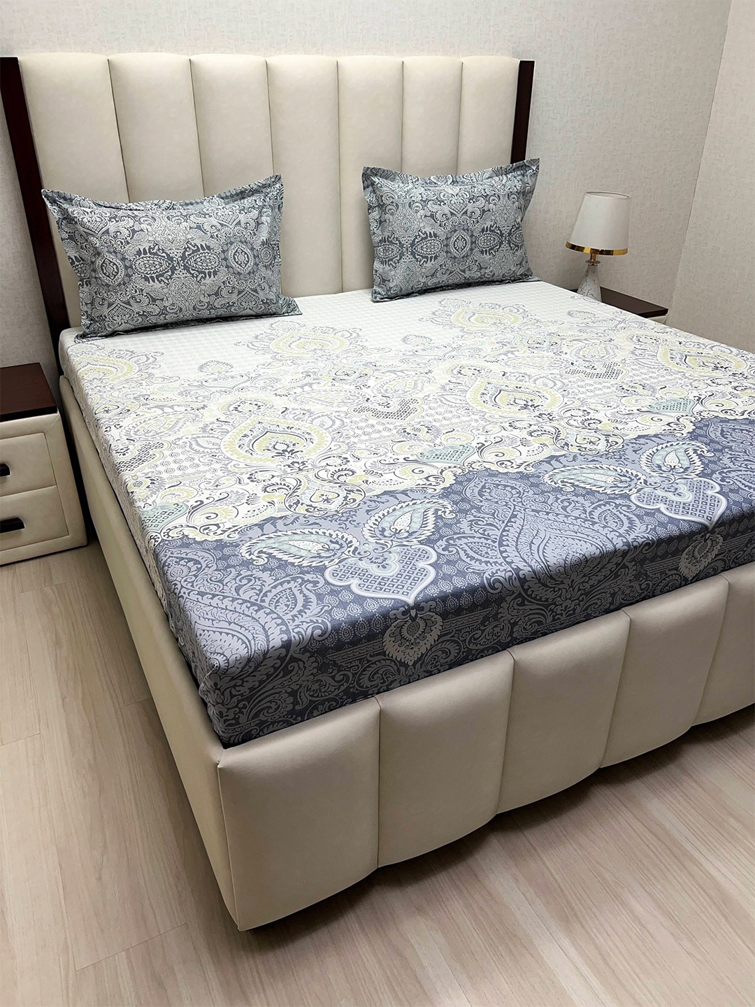 Pure Decor Cotton King Size Double Bed Bedsheet With 2 Pillow Covers 2.74m X 2.74m, White
Pure Decor Cotton King Size Double Bed Bedsheet With 2 Pillow Covers 2.74m X 2.74m, White