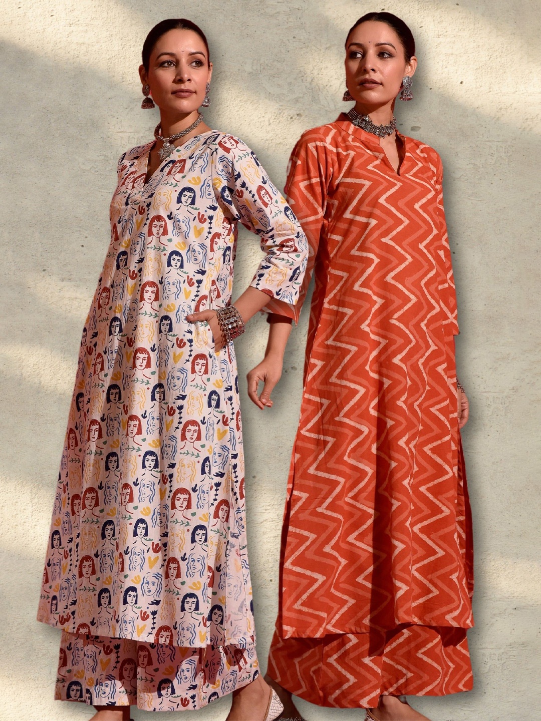 DIMPLE DESIGN STUDIO Women Ethnic Motifs Printed Regular Pure Cotton Kurta with Palazzos & With Dupatta, White
DIMPLE DESIGN STUDIO Women Ethnic Motifs Printed Regular Pure Cotton Kurta with Palazzos & With Dupatta, White