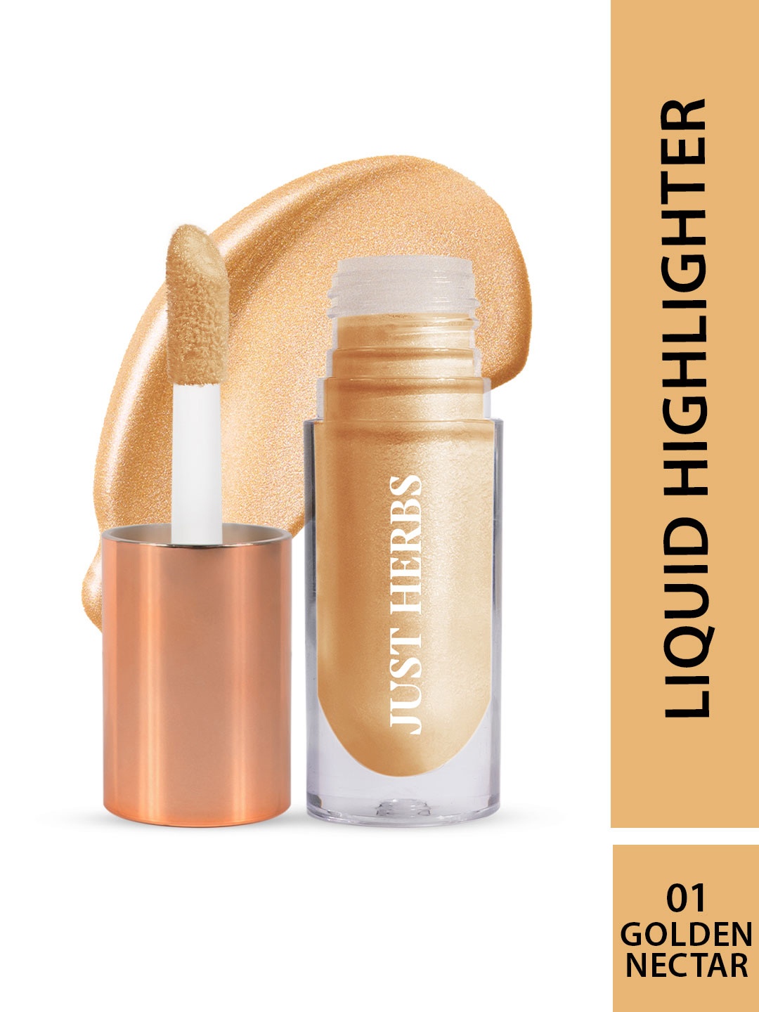 Just Herbs Glaze Aloe Ultra Radiance Liquid Highlighter - 6 g - Golden Nectar 01, Gold
Just Herbs Glaze Aloe Ultra Radiance Liquid Highlighter - 6 g - Golden Nectar 01, Gold
