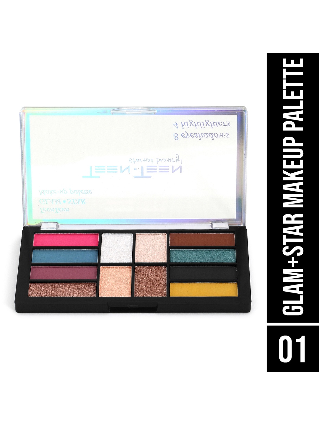 TEEN TEEN COSMETICS Glam Star Flawless Glow Makeup Palette- 20g - Shade - 01, Brown
TEEN TEEN COSMETICS Glam Star Flawless Glow Makeup Palette- 20g - Shade - 01, Brown
