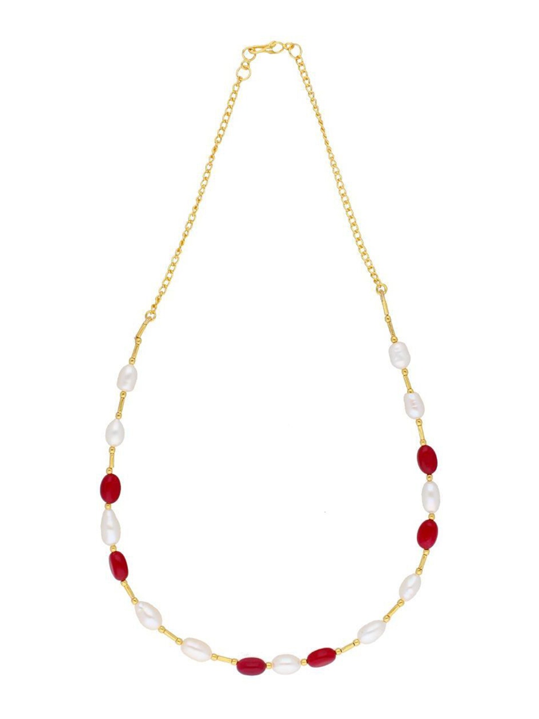 Sri Jagdamba Pearls Dealer Gold-Plated Artificial Beads Beaded-Studded Jewellery Set
Sri Jagdamba Pearls Dealer Gold-Plated Artificial Beads Beaded-Studded Jewellery Set
