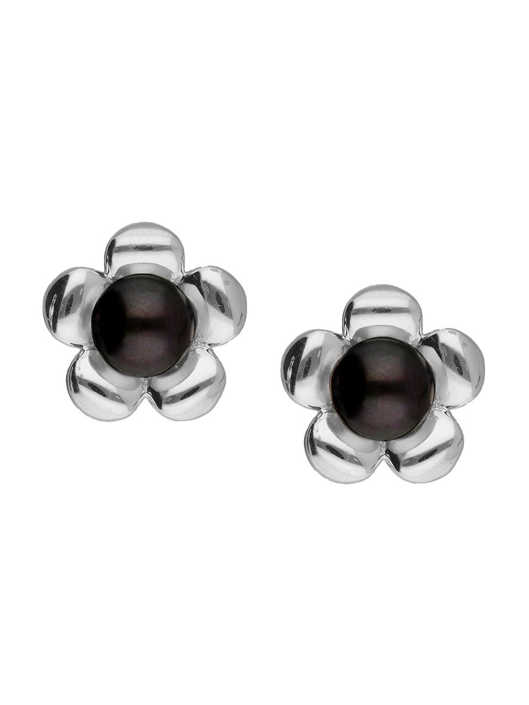 Sri Jagdamba Pearls Dealer Sterling Silver Plated Mother Of Pearls Floral Shaped Studs
Sri Jagdamba Pearls Dealer Sterling Silver Plated Mother Of Pearls Floral Shaped Studs