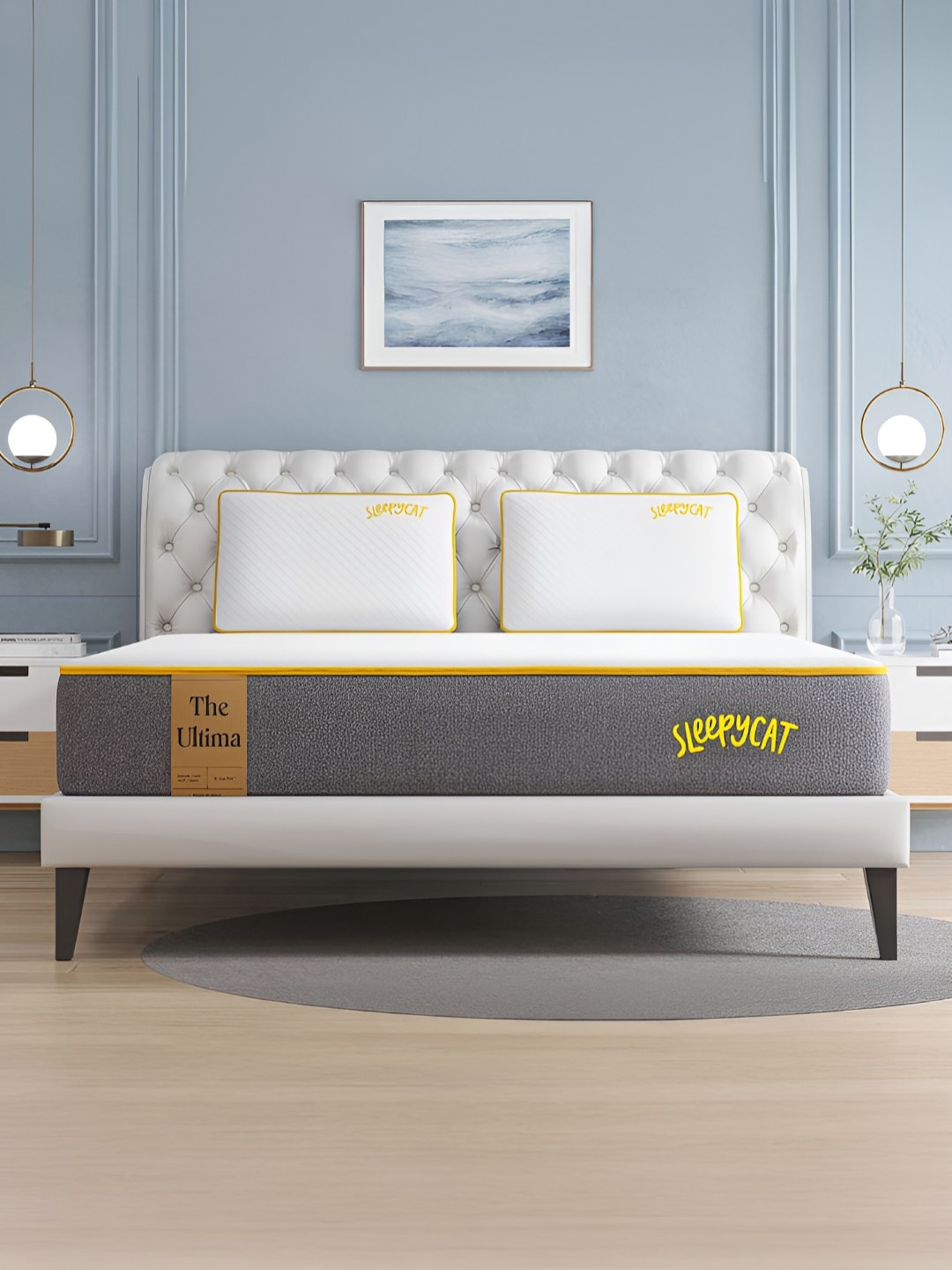 SleepyCat Ultima CoolTEC Fabric 8 Inch Thickness King Size Mattress 78x72x8 Inches, White
SleepyCat Ultima CoolTEC Fabric 8 Inch Thickness King Size Mattress 78x72x8 Inches, White