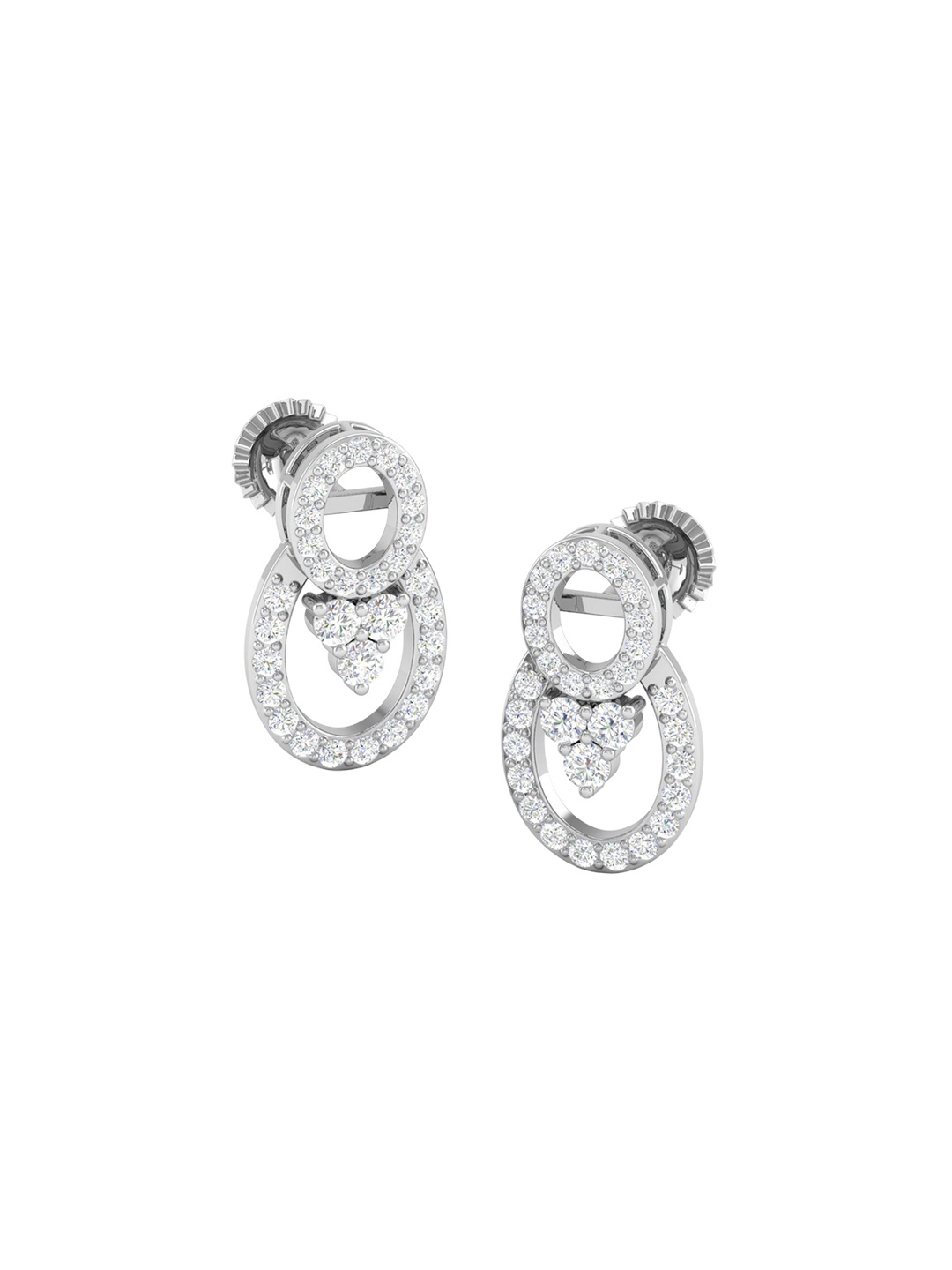 AKSHAT SAPPHIRE 92.5 Sterling Silver Rhodium-Plated CZ Studded Contemporary Studs Earrings
AKSHAT SAPPHIRE 92.5 Sterling Silver Rhodium-Plated CZ Studded Contemporary Studs Earrings