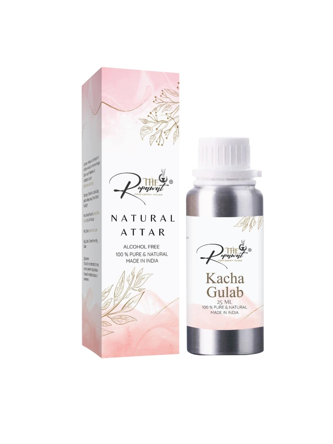 THE RUPAWAT Perfumery House Ivory Am Natural Alcohol-Free Attar - 25 ml, Transparent
THE RUPAWAT Perfumery House Ivory Am Natural Alcohol-Free Attar - 25 ml, Transparent