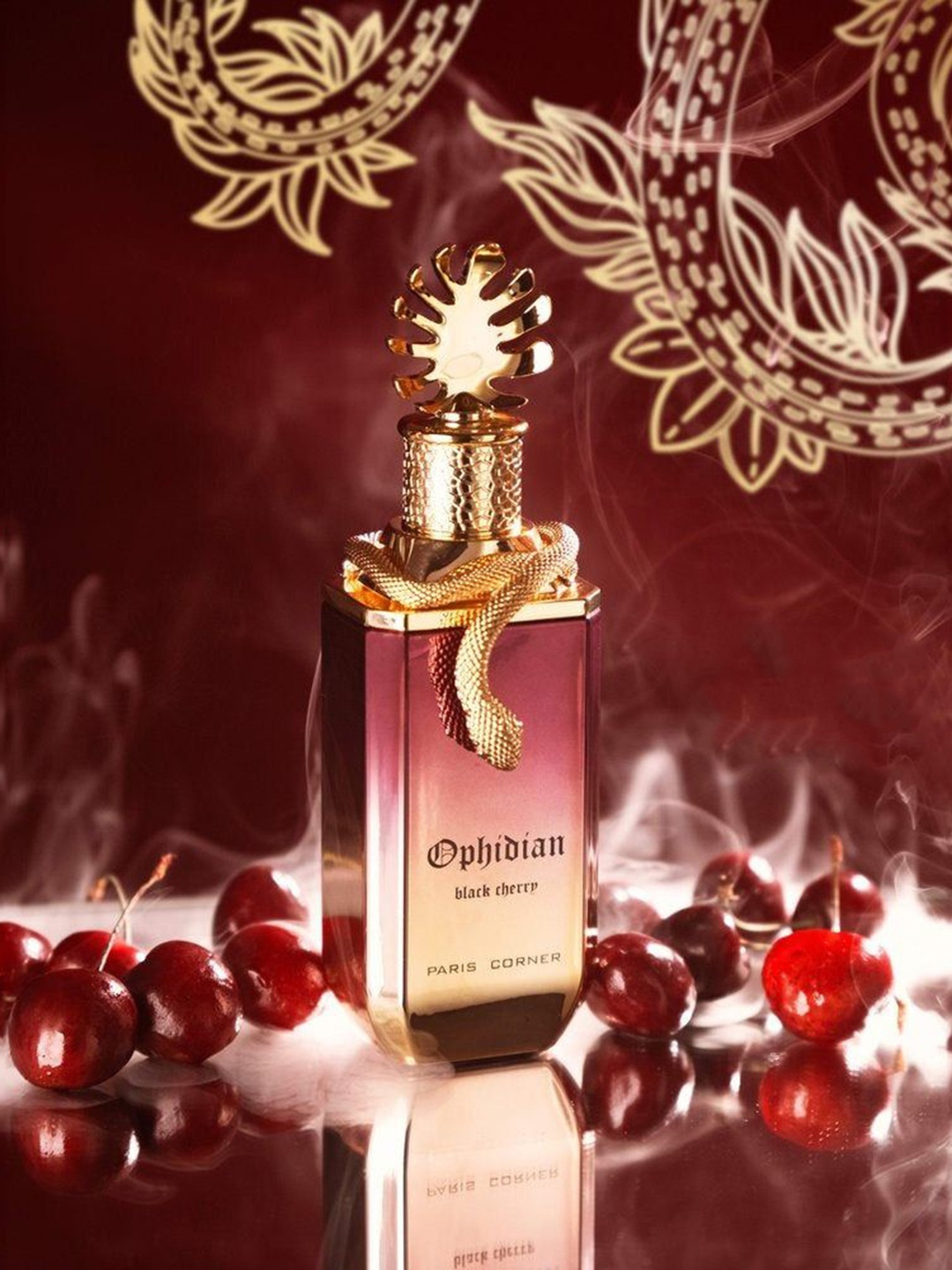 Paris Corner Perfumes Ophidian Black Cherry Long Lasting Eau De Parfum- 100 ml, Transparent
Paris Corner Perfumes Ophidian Black Cherry Long Lasting Eau De Parfum- 100 ml, Transparent