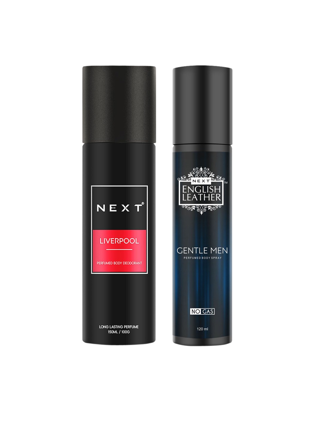 NEXT CARE Set Of 2 Liverpool & English Leather Gentle Men Deodorant - 150 ml & 120 ml, Black
NEXT CARE Set Of 2 Liverpool & English Leather Gentle Men Deodorant - 150 ml & 120 ml, Black