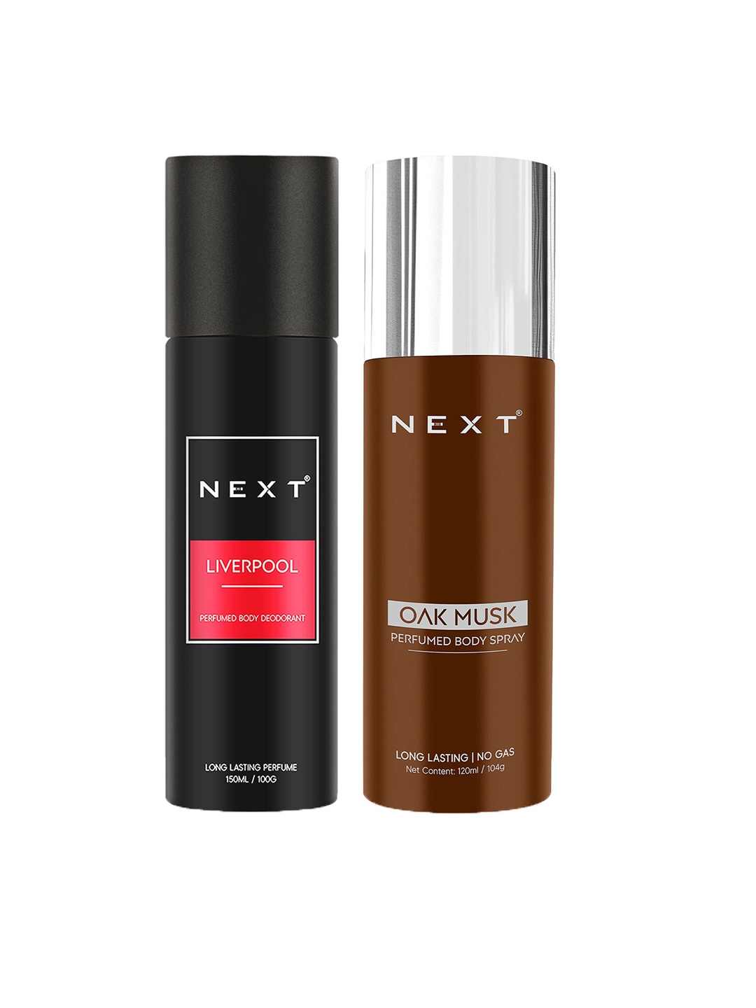 NEXT CARE Set Of 2 Liverpool Deodorant - 150 ml & Oak Musk Body Spray - 120 ml, Black
NEXT CARE Set Of 2 Liverpool Deodorant - 150 ml & Oak Musk Body Spray - 120 ml, Black