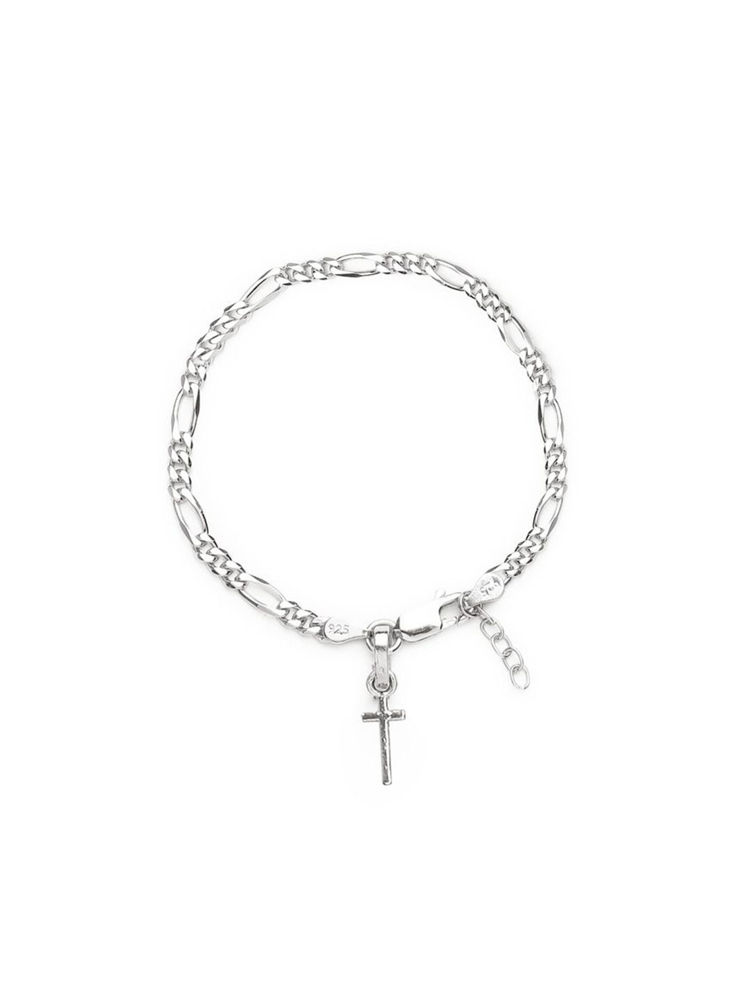 AKSHAT SAPPHIRE 925 Sterling Silver Figaro Designer Jesus Symbol Pendant Link Bracelet
AKSHAT SAPPHIRE 925 Sterling Silver Figaro Designer Jesus Symbol Pendant Link Bracelet