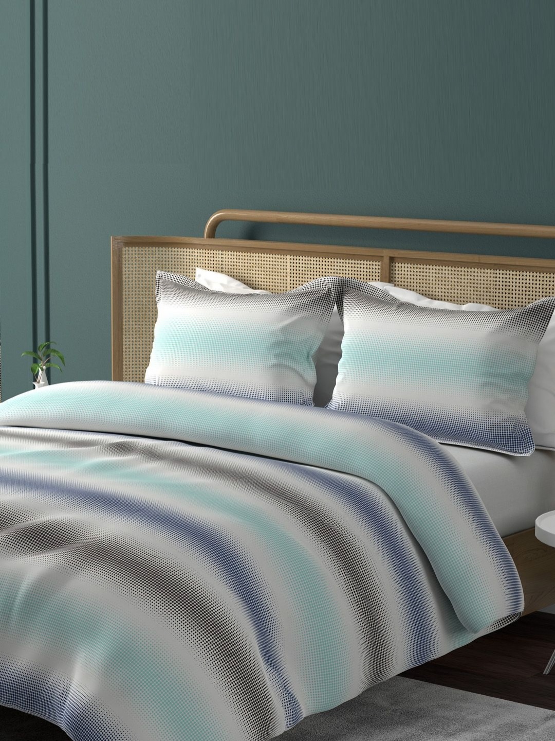 Boutique Living India Urban Geos Blue Striped Tencel 220TC King Bedsheet Set 2.74m x 2.74m
Boutique Living India Urban Geos Blue Striped Tencel 220TC King Bedsheet Set 2.74m x 2.74m