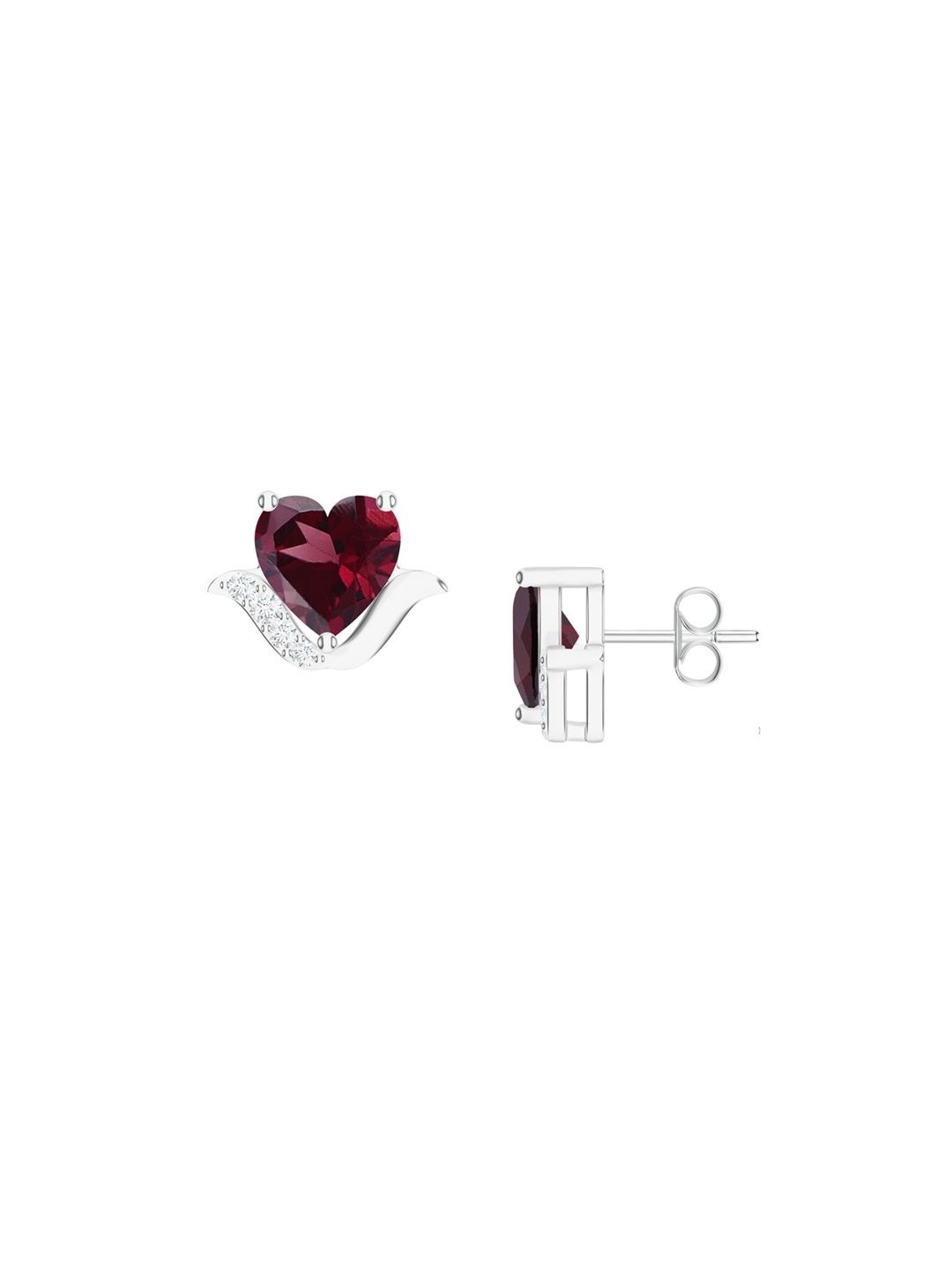 Kicky And Perky 925 Sterling Silver Rhodolite Garnet & Moissanite Stone Studded Earring
Kicky And Perky 925 Sterling Silver Rhodolite Garnet & Moissanite Stone Studded Earring