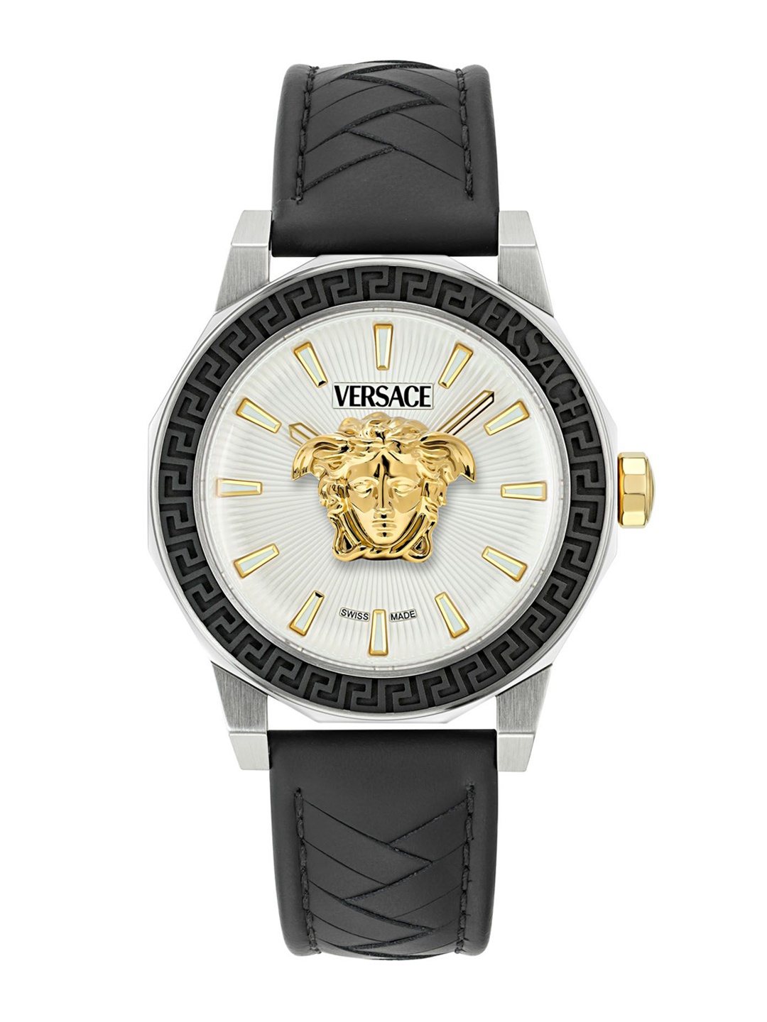 Versace Medusa Deco Gent Men Embellished Dial & Straps Analogue Watch VE9I00124, Silver
Versace Medusa Deco Gent Men Embellished Dial & Straps Analogue Watch VE9I00124, Silver