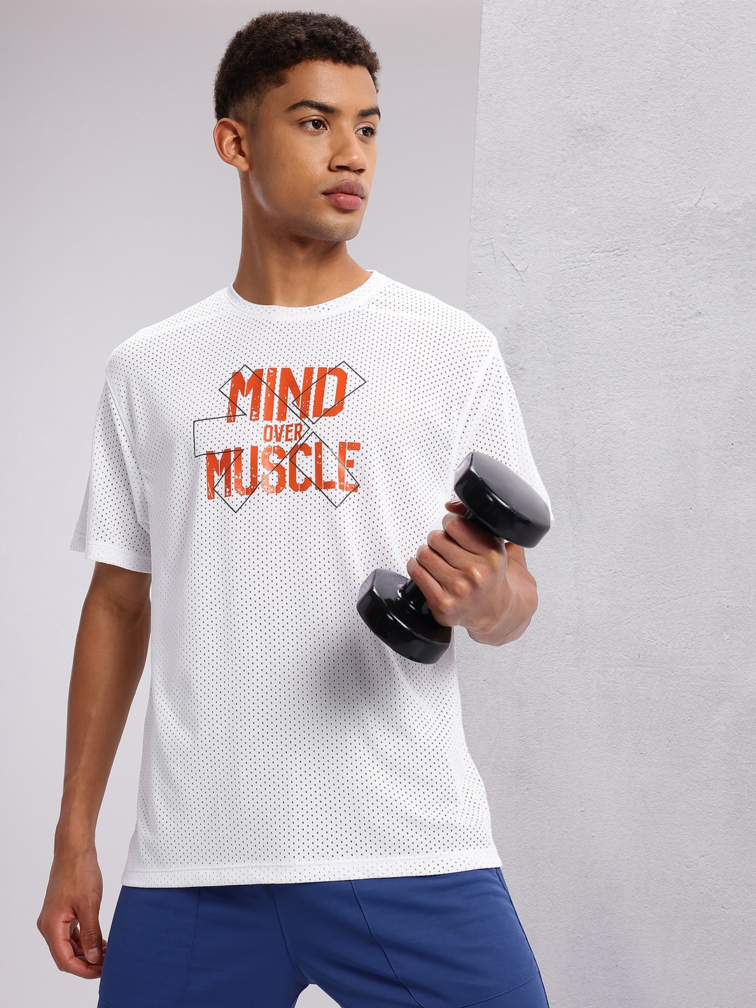 HRX by Hrithik Roshan Rapid-dry Typography Printed Drop-Shoulder Sleeves Training T-shirt, White
HRX by Hrithik Roshan Rapid-dry Typography Printed Drop-Shoulder Sleeves Training T-shirt, White