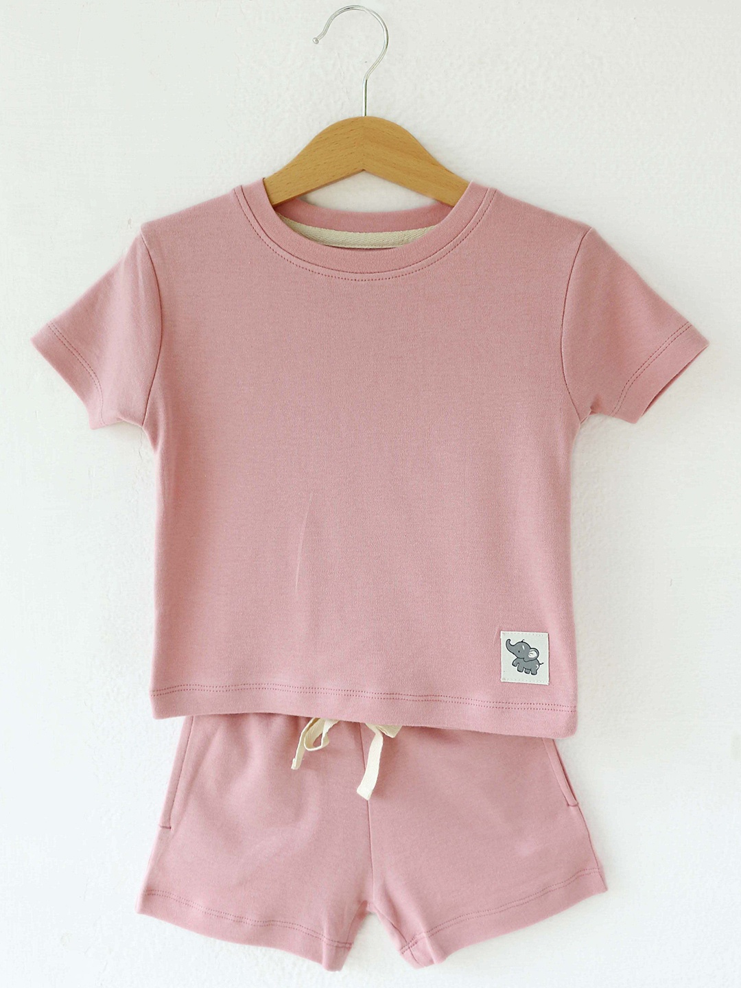 Honcho Baby Unisex Kids Round Neck Short Sleeves Organic Cotton T-Shirt With Shorts, Mauve
Honcho Baby Unisex Kids Round Neck Short Sleeves Organic Cotton T-Shirt With Shorts, Mauve