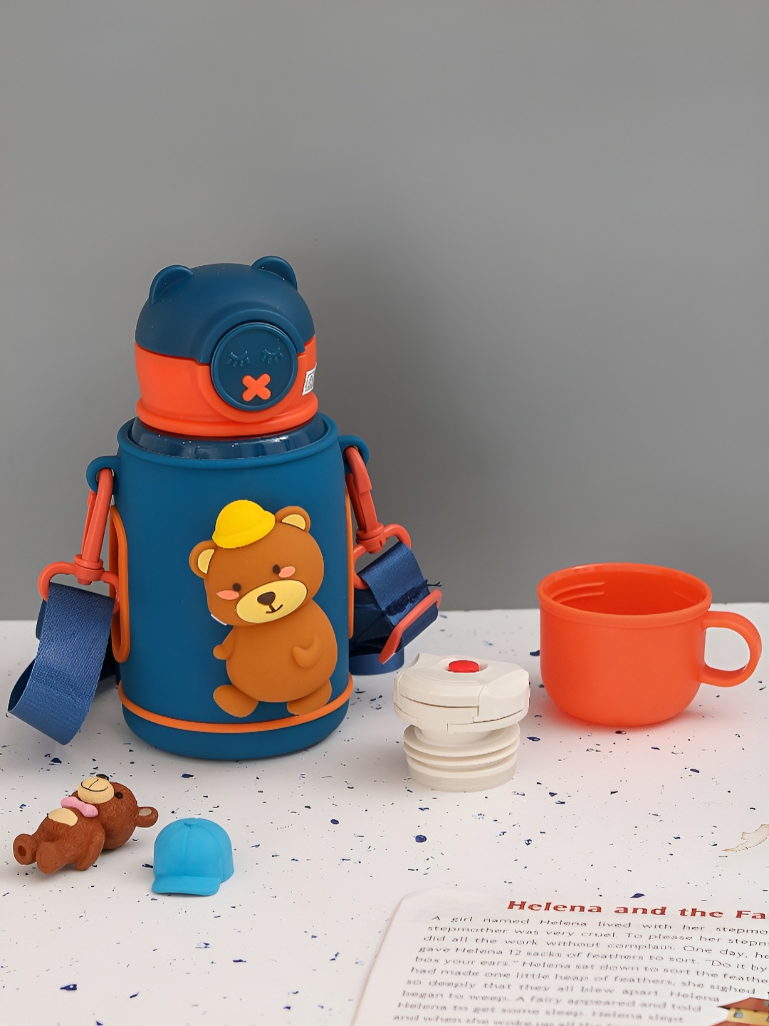 Yellow Bee Navy Blue & Brown Stainless Steel Cartoon Characters Printed Flask Water Bottle
Yellow Bee Navy Blue & Brown Stainless Steel Cartoon Characters Printed Flask Water Bottle