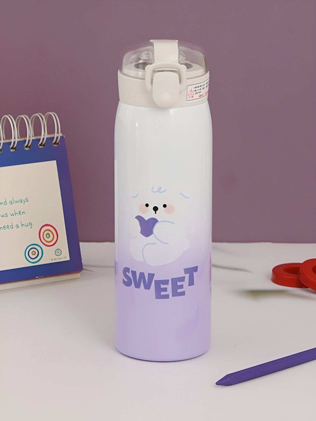 Yellow Bee Purple & White Stainless Steel Cartoon Characters Printed Flask Water Bottle
Yellow Bee Purple & White Stainless Steel Cartoon Characters Printed Flask Water Bottle