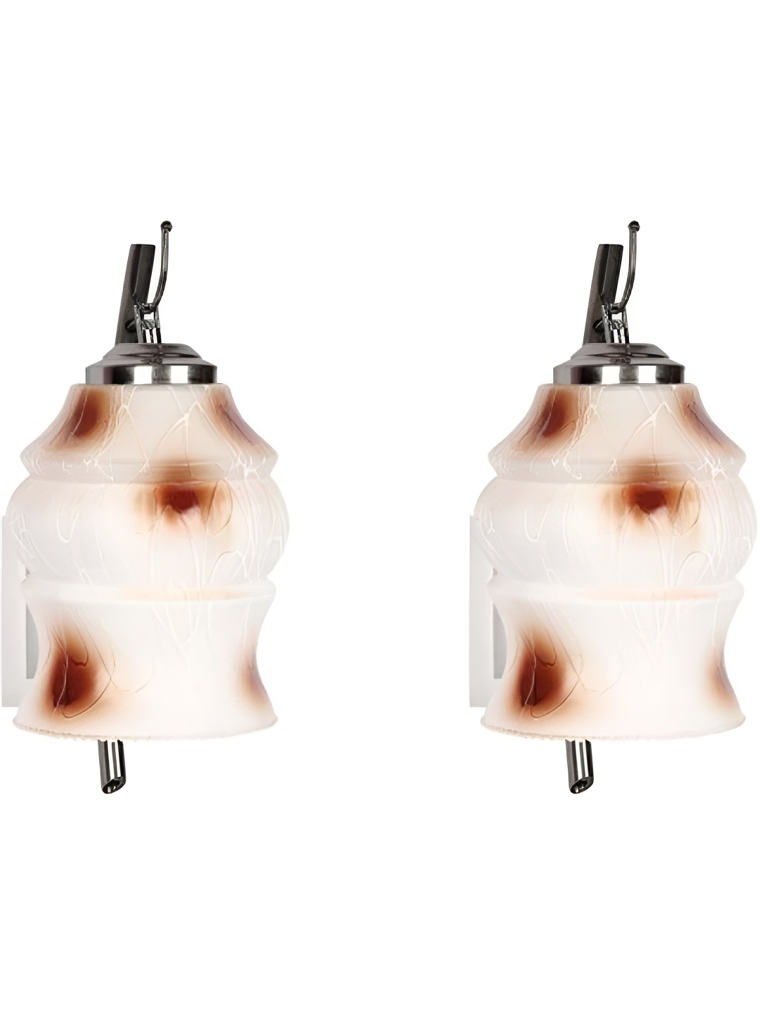 Afast Silver-Toned & White 2 Pieces Textured Contemporary Bell Shaped Metal Wall Lamps
Afast Silver-Toned & White 2 Pieces Textured Contemporary Bell Shaped Metal Wall Lamps