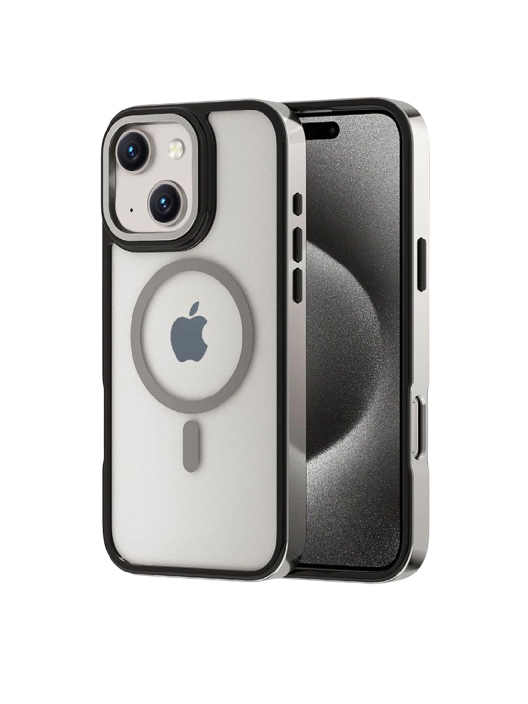 Luxury Kase LK178 iPhone 15 Plus Electroplate Titanium Matte Plated Back Case, Silver
Luxury Kase LK178 iPhone 15 Plus Electroplate Titanium Matte Plated Back Case, Silver