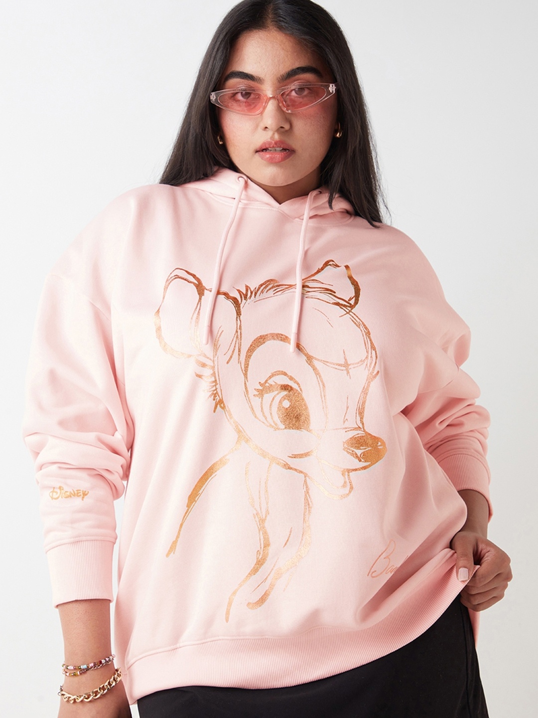 Bewakoof Plus Women Disney Merchandise Bambi Barely pink Oversized Plus Size Hoodies
Bewakoof Plus Women Disney Merchandise Bambi Barely pink Oversized Plus Size Hoodies