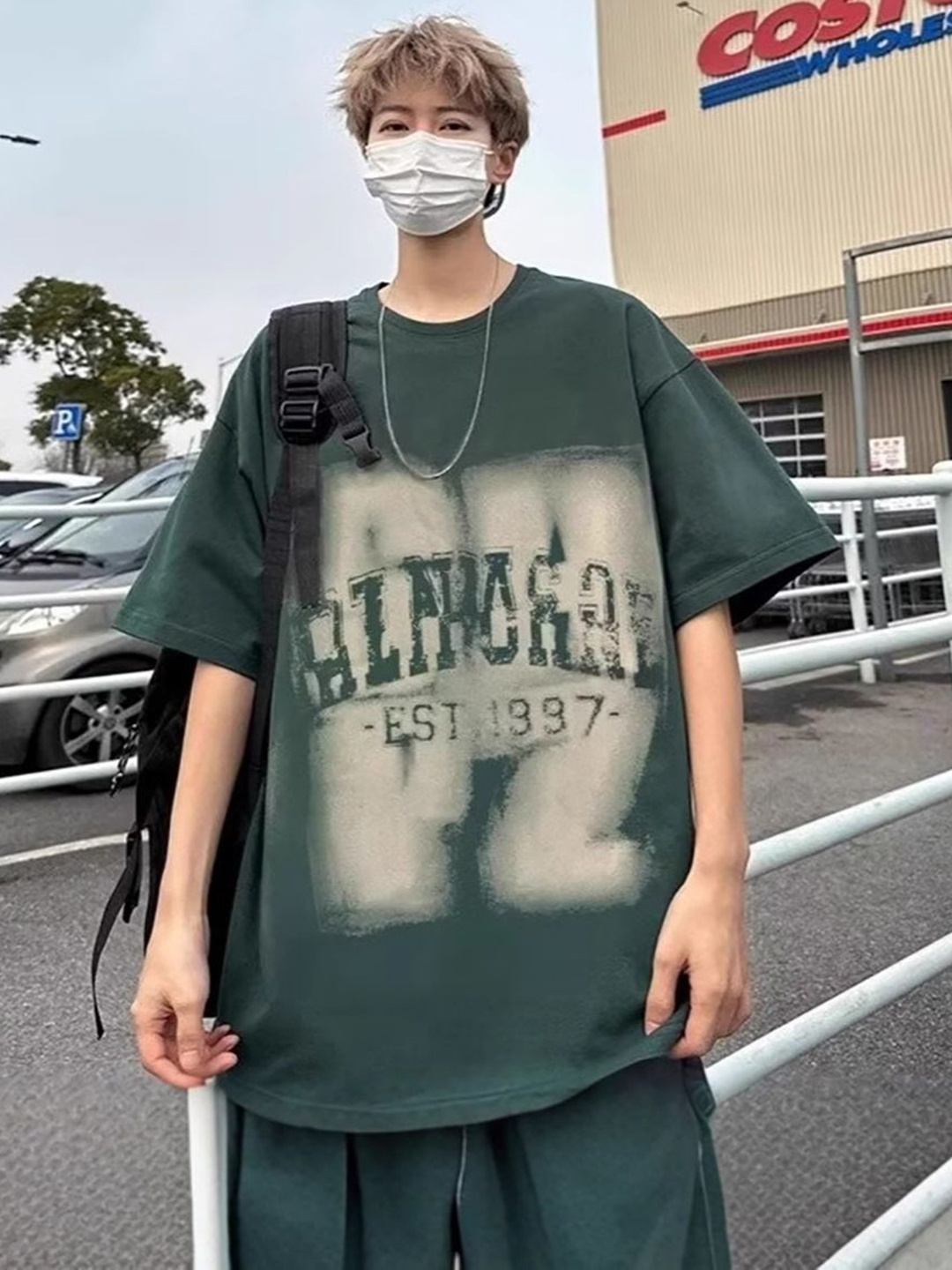 StyleCast x Revolte Men Typography Printed Round Neck Cotton Oversized T-shirt, Green
StyleCast x Revolte Men Typography Printed Round Neck Cotton Oversized T-shirt, Green