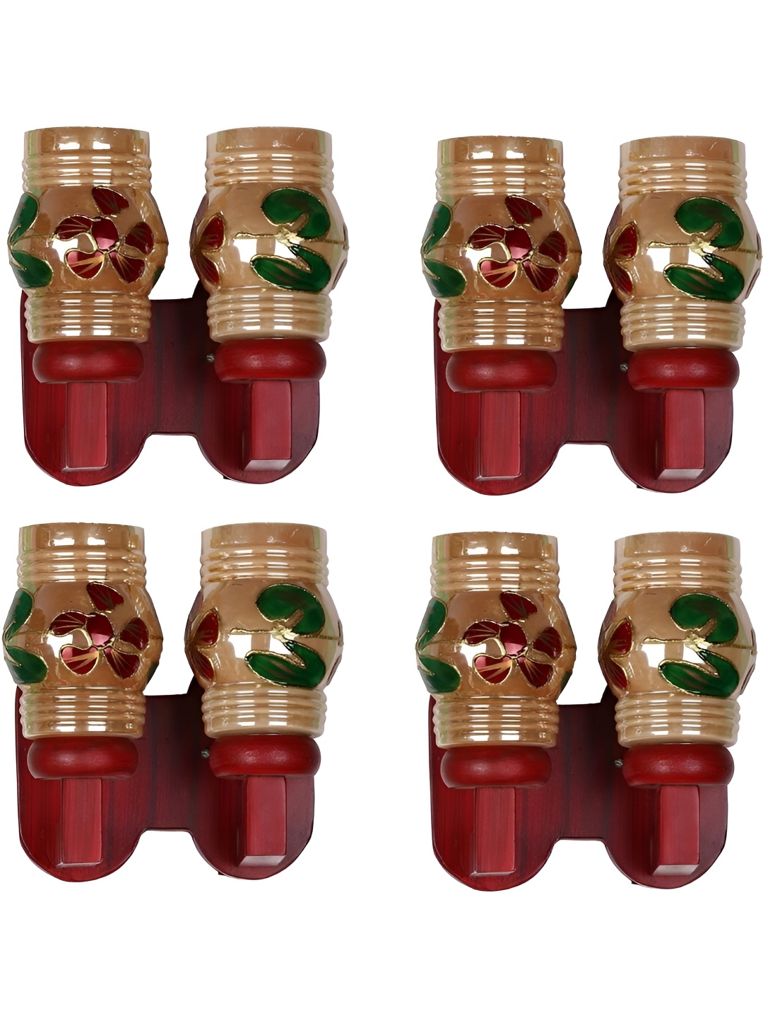 Afast Cream-Coloured & Green 4 Pieces Printed Abstract Shaped Wood Contemporary Wall Lamps
Afast Cream-Coloured & Green 4 Pieces Printed Abstract Shaped Wood Contemporary Wall Lamps
