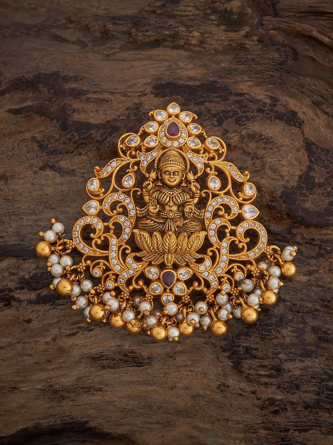 Kushal's Fashion Jewellery 92.5 Sterling Silver Gold-Plated Contemporary Temple Pendant
Kushal's Fashion Jewellery 92.5 Sterling Silver Gold-Plated Contemporary Temple Pendant