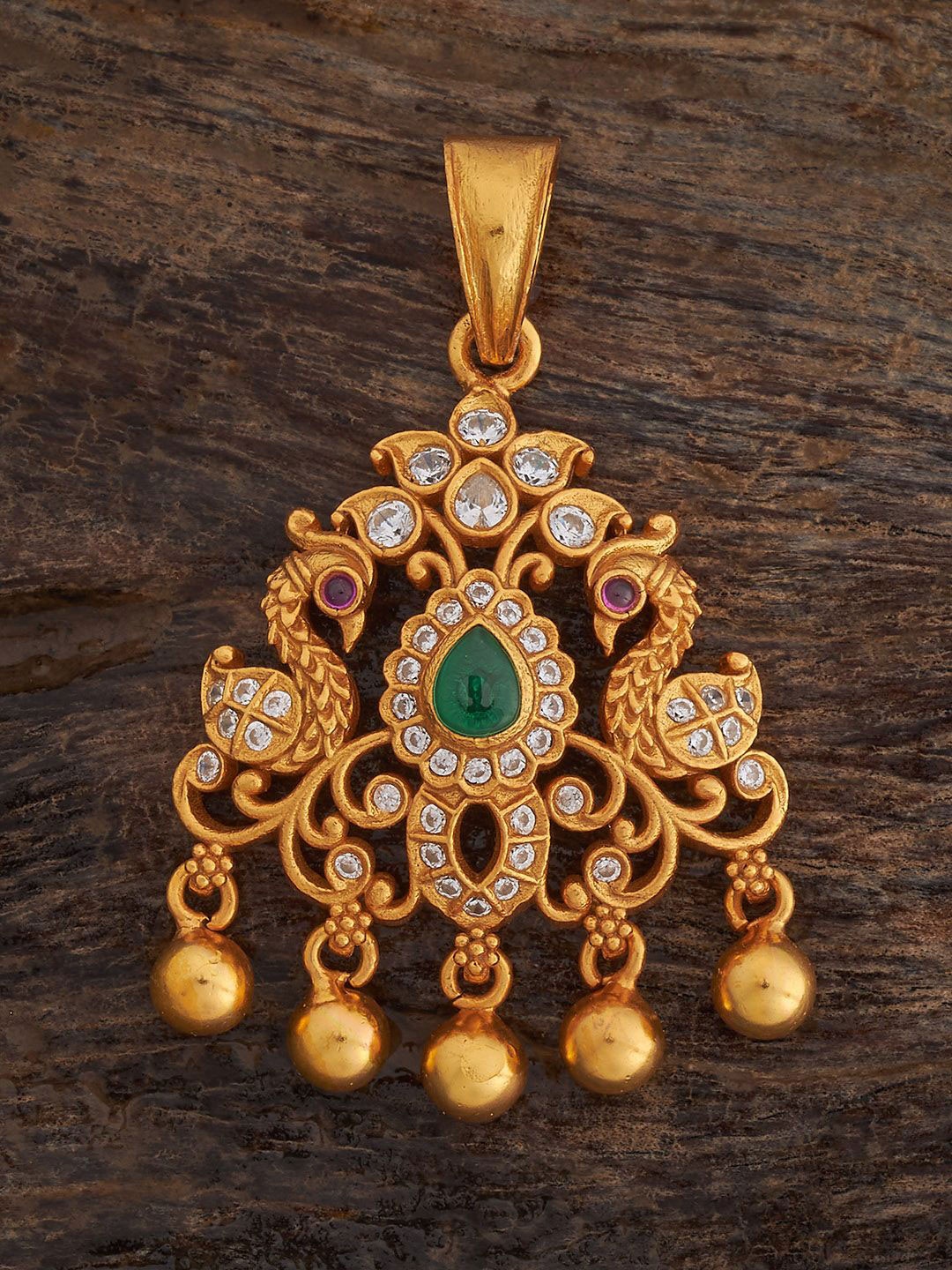 Kushal's Fashion Jewellery 92.5 Sterling Silver Gold-Plated Contemporary Temple Pendant
Kushal's Fashion Jewellery 92.5 Sterling Silver Gold-Plated Contemporary Temple Pendant