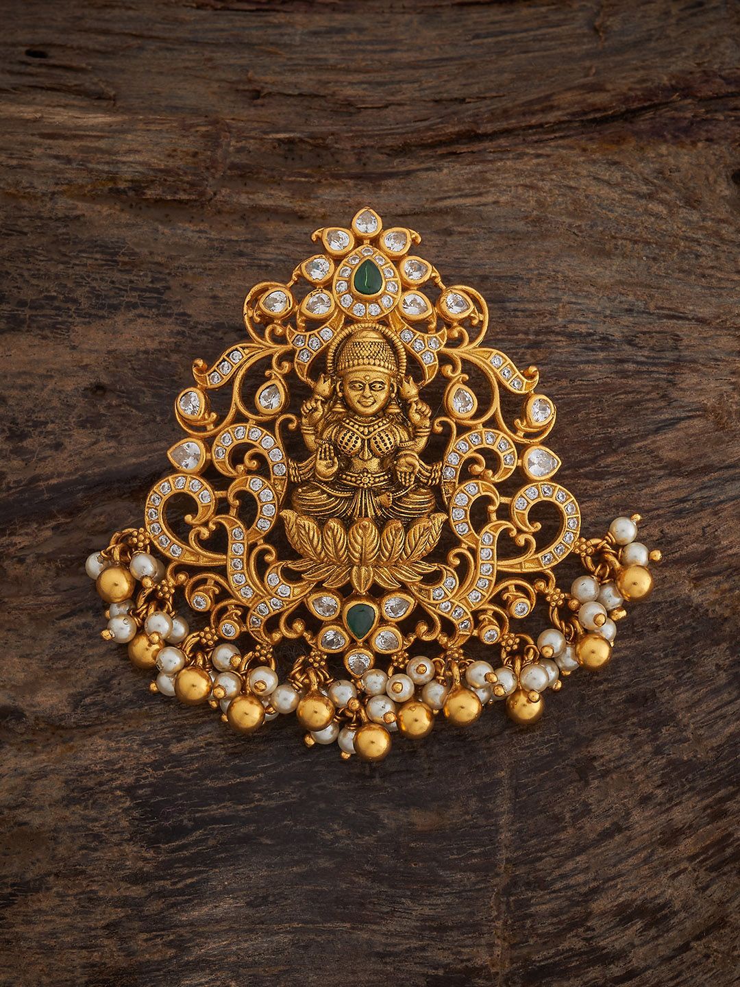 Kushal's Fashion Jewellery 92.5 Sterling Silver Gold-Plated Contemporary Temple Pendant
Kushal's Fashion Jewellery 92.5 Sterling Silver Gold-Plated Contemporary Temple Pendant