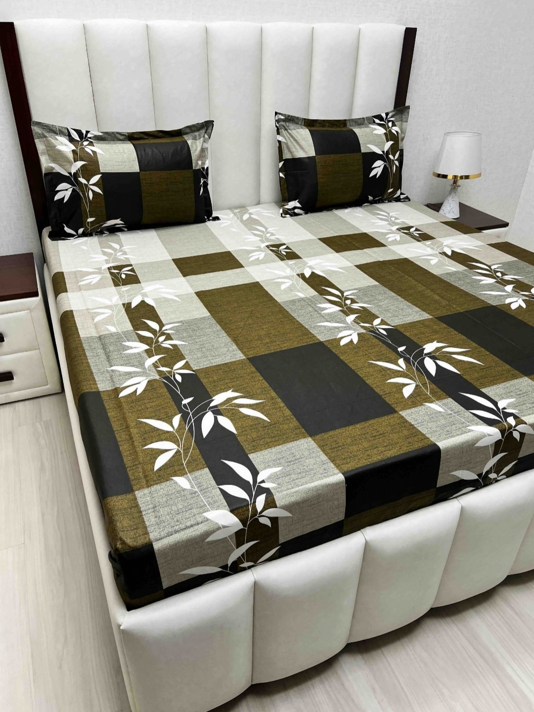 Pure Decor Velar Sib Green Floral Printed Cotton 350 TC King Bedsheet Set 2.74 x 2.74 m
Pure Decor Velar Sib Green Floral Printed Cotton 350 TC King Bedsheet Set 2.74 x 2.74 m