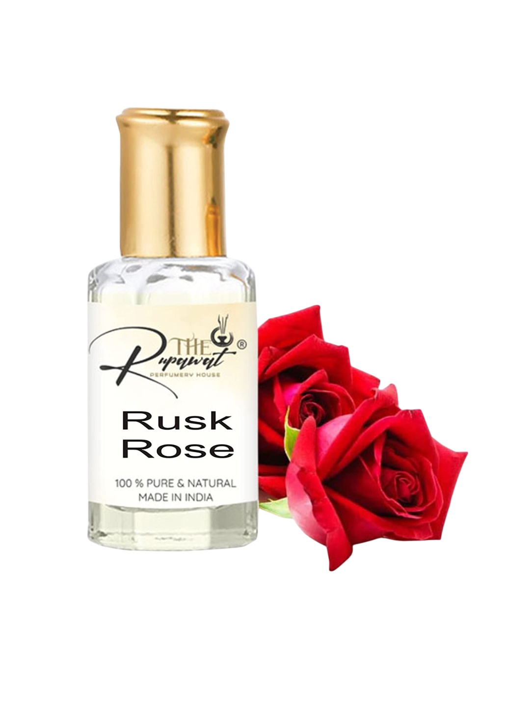 THE RUPAWAT Perfumery House Musk Rose Natural & Alcohol Free Attar - 12 ml, Transparent
THE RUPAWAT Perfumery House Musk Rose Natural & Alcohol Free Attar - 12 ml, Transparent