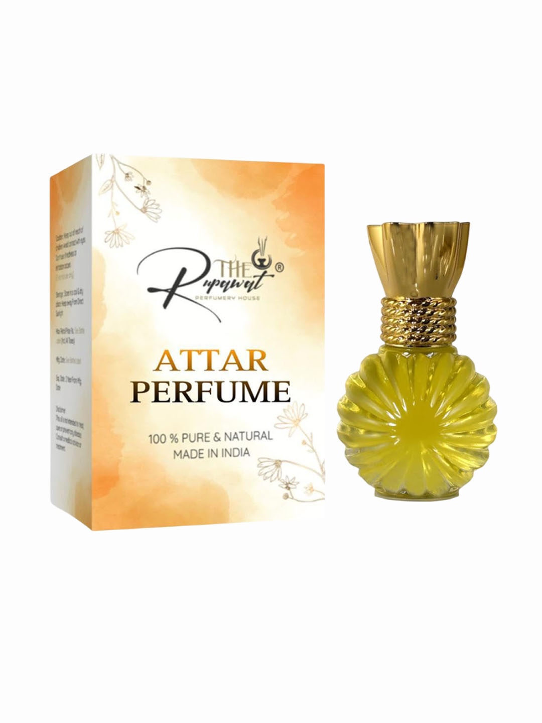 THE RUPAWAT Perfumery House Musk RoseQ Premium 100% Natural & Alcohol Free Attar - 12 ml, Transparent
THE RUPAWAT Perfumery House Musk RoseQ Premium 100% Natural & Alcohol Free Attar - 12 ml, Transparent