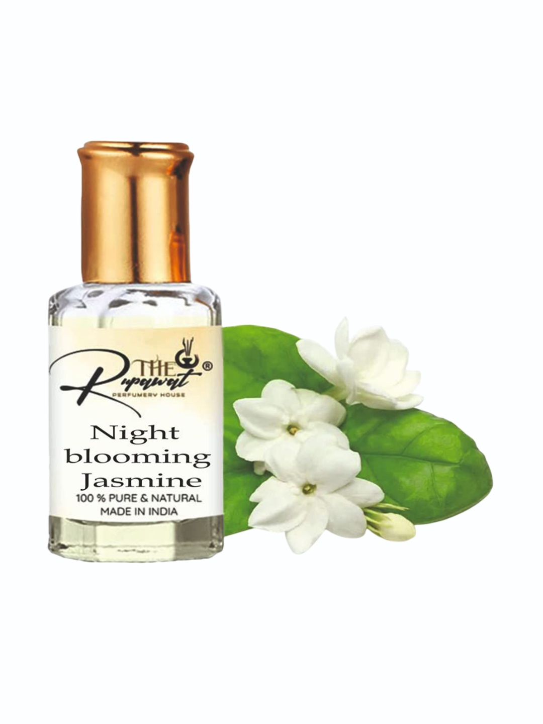THE RUPAWAT Perfumery House Night Blooming Jasmine Natural & Alcohol Free Attar - 12 ml, Transparent
THE RUPAWAT Perfumery House Night Blooming Jasmine Natural & Alcohol Free Attar - 12 ml, Transparent