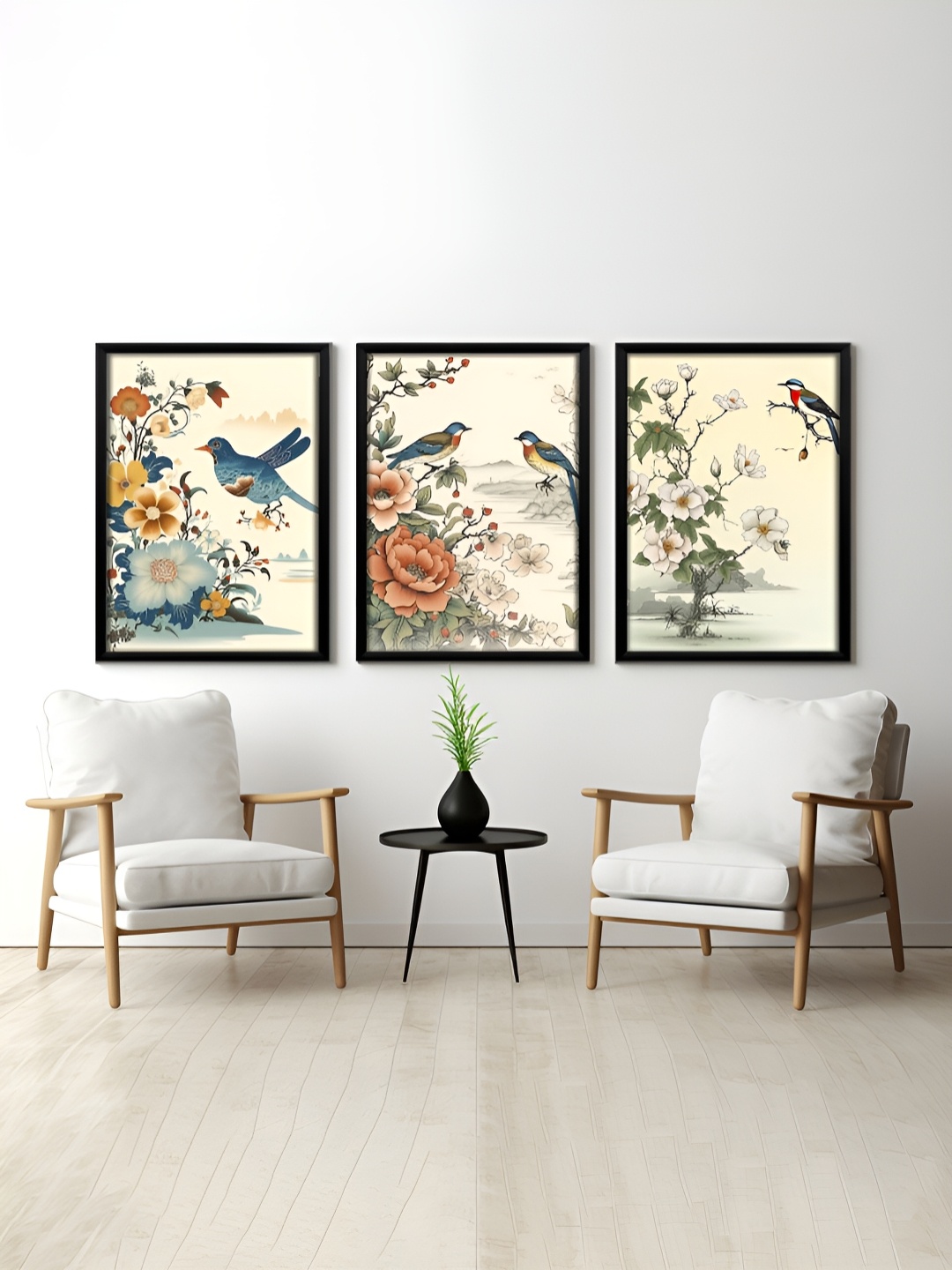 RANDOM Cream-Coloured & Blue 3 Pieces Synthetic Wood Floral and Botanical Wall Paintings
RANDOM Cream-Coloured & Blue 3 Pieces Synthetic Wood Floral and Botanical Wall Paintings