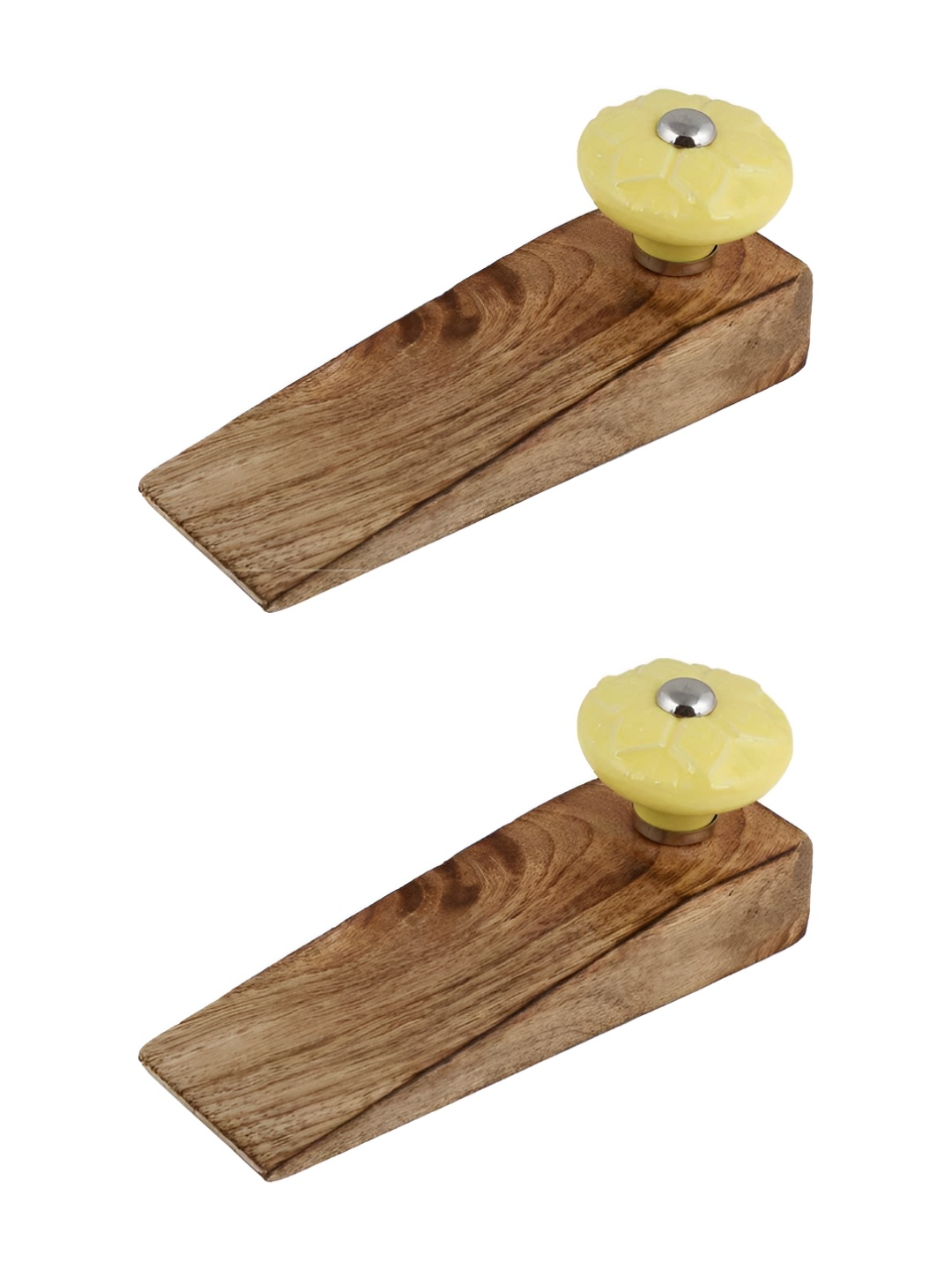 Indianshelf Brown & Yellow 2 Pieces Floral Wheel Cute Door Stoppers for Bottom of Door
Indianshelf Brown & Yellow 2 Pieces Floral Wheel Cute Door Stoppers for Bottom of Door