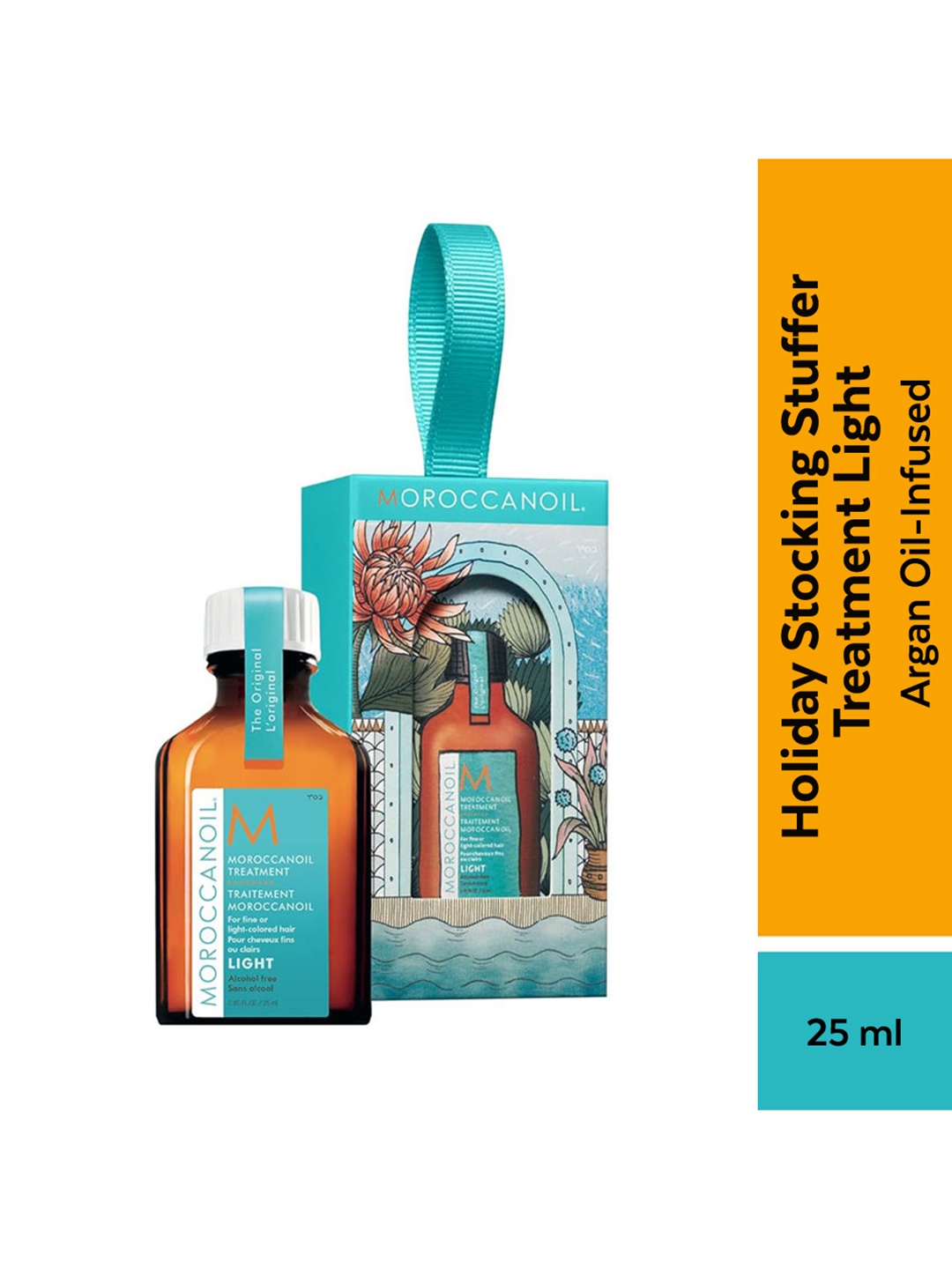 MOROCCANOIL Treatment Light Holiday Stocking Stuffer Hair Oil with Argan Oil - 25ml, Blue
MOROCCANOIL Treatment Light Holiday Stocking Stuffer Hair Oil with Argan Oil - 25ml, Blue