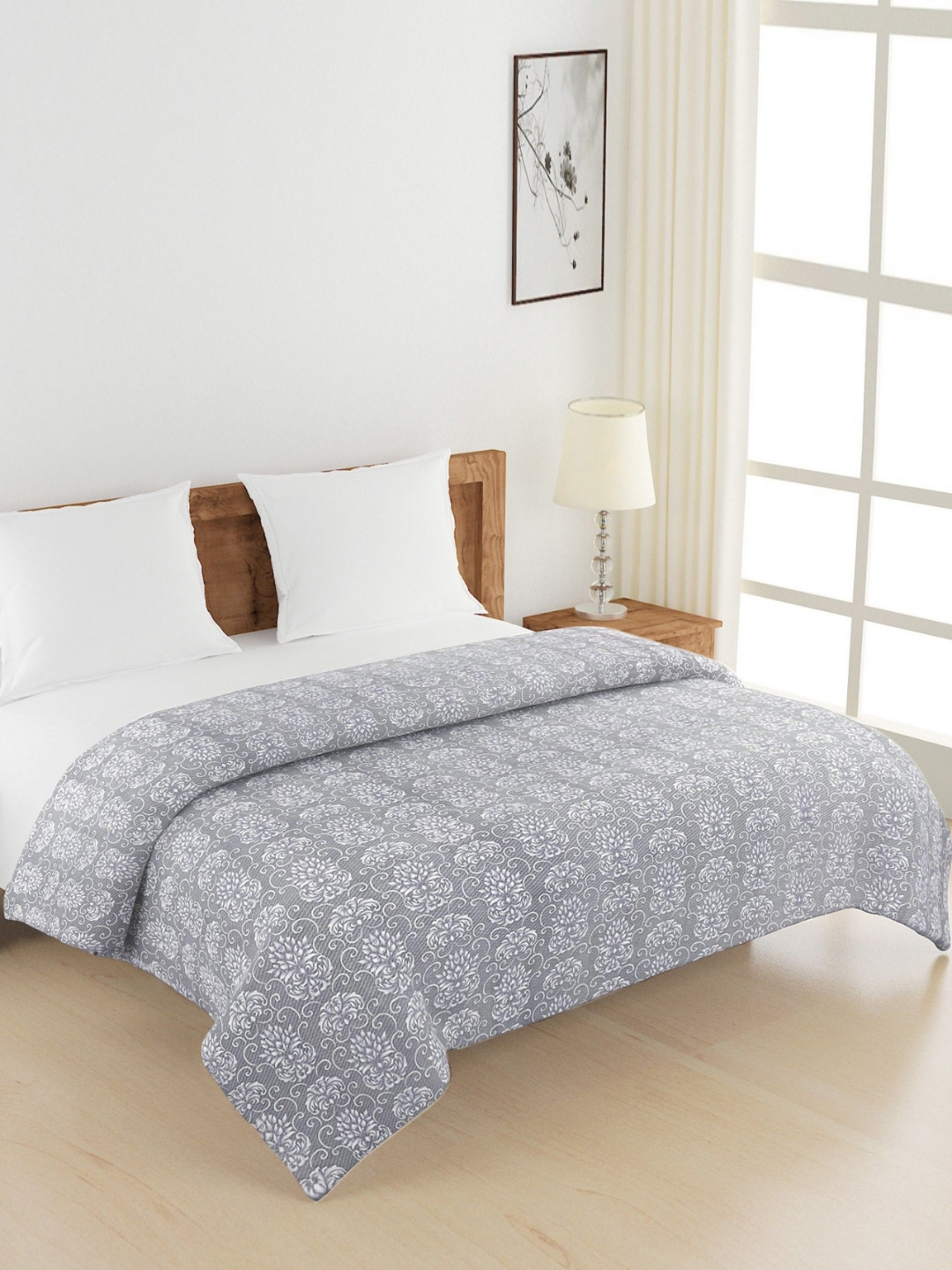 SWAYAM Ananda Purple Floral Printed Pure Cotton AC Room 150 GSM Double Bed Comforter
SWAYAM Ananda Purple Floral Printed Pure Cotton AC Room 150 GSM Double Bed Comforter