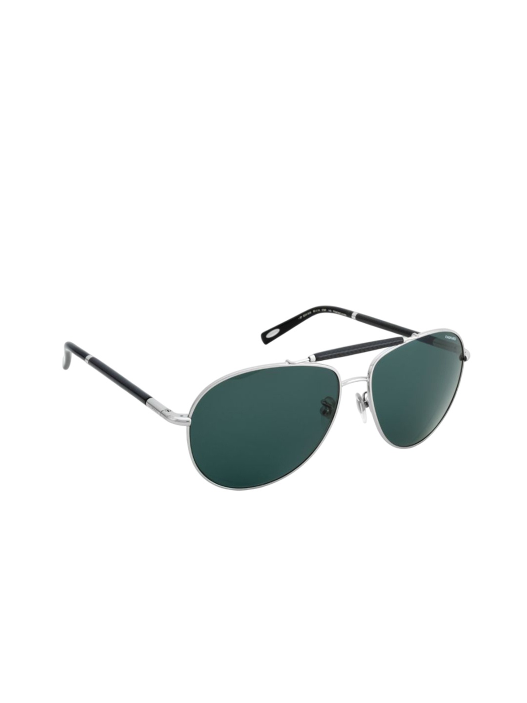 Chopard Men Aviator Sunglasses With Polarised & UV Protected Lens SCHB36579PSG, Green
Chopard Men Aviator Sunglasses With Polarised & UV Protected Lens SCHB36579PSG, Green