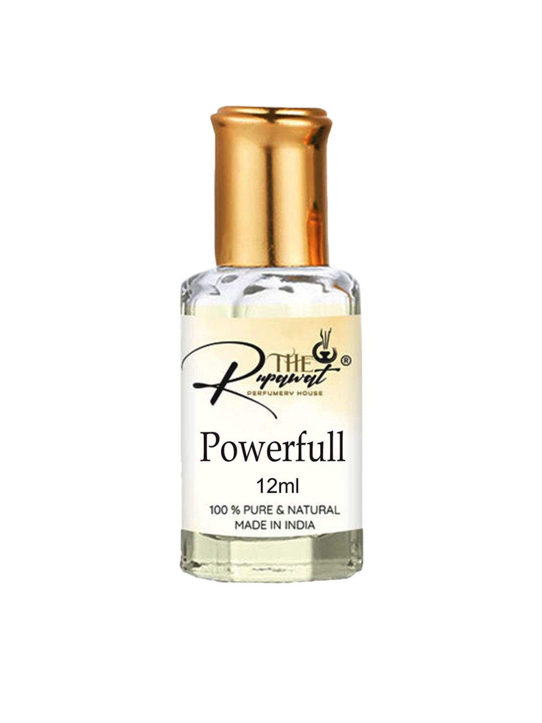 THE RUPAWAT Perfumery House Powerfull 100% Pure & Natural Alcohol-Free Attar - 12 ml, Transparent
THE RUPAWAT Perfumery House Powerfull 100% Pure & Natural Alcohol-Free Attar - 12 ml, Transparent