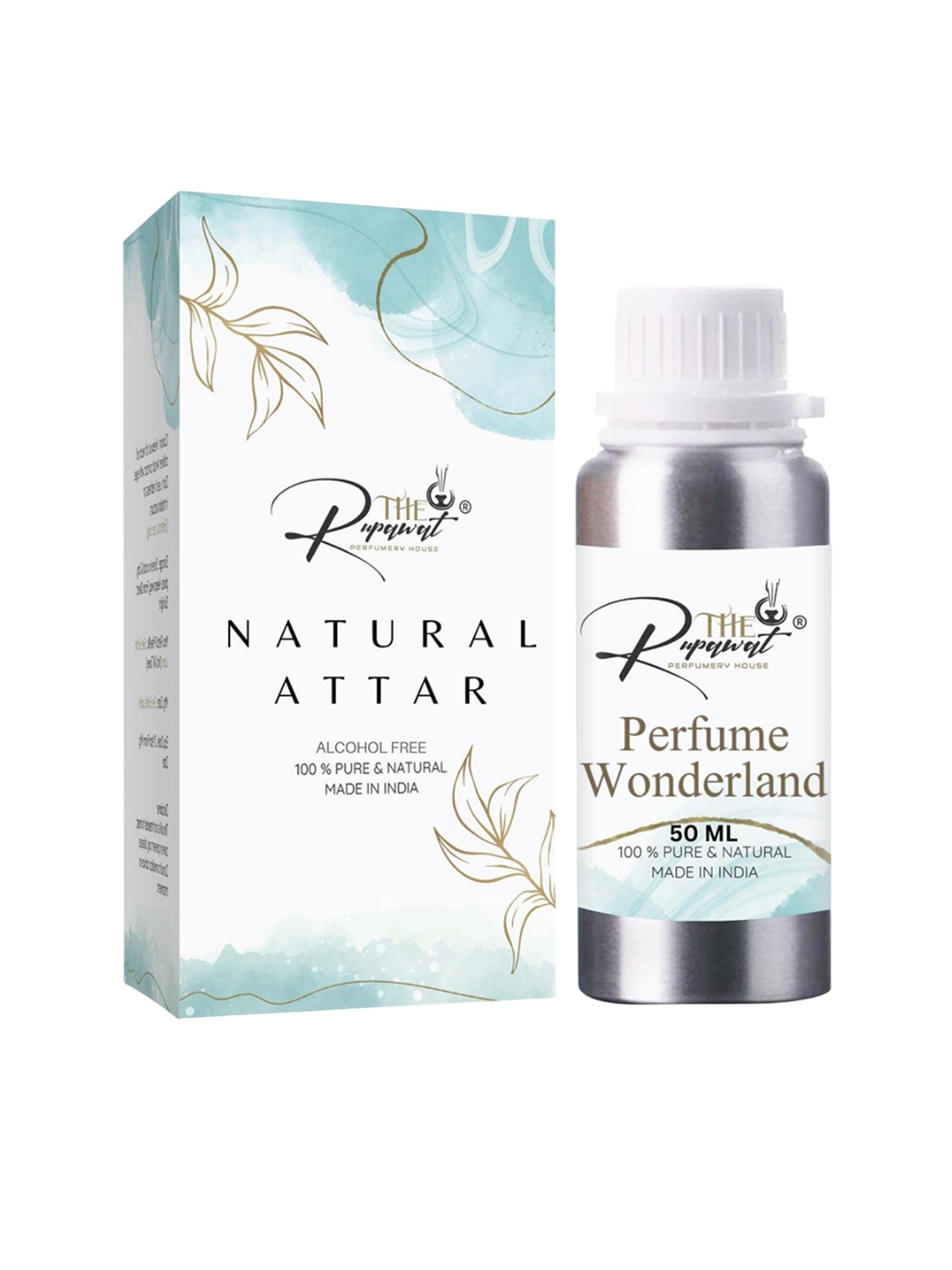 THE RUPAWAT Perfumery House Perfume Wonderland Natural & Alcohol Free Attar - 50 ml, Transparent
THE RUPAWAT Perfumery House Perfume Wonderland Natural & Alcohol Free Attar - 50 ml, Transparent