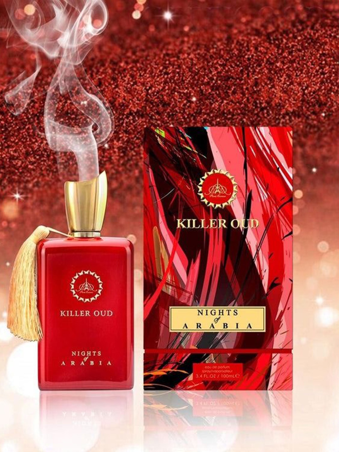 Paris Corner Perfumes Nights Of Arabia Killer Oud Eua De Perfume - 100 ml, Transparent
Paris Corner Perfumes Nights Of Arabia Killer Oud Eua De Perfume - 100 ml, Transparent